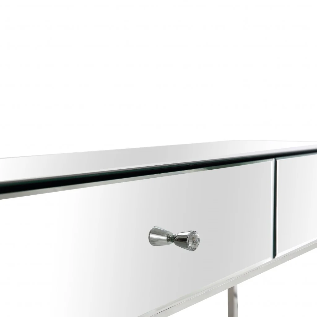 Silver Chic Console Table By Homeroots - Image 8