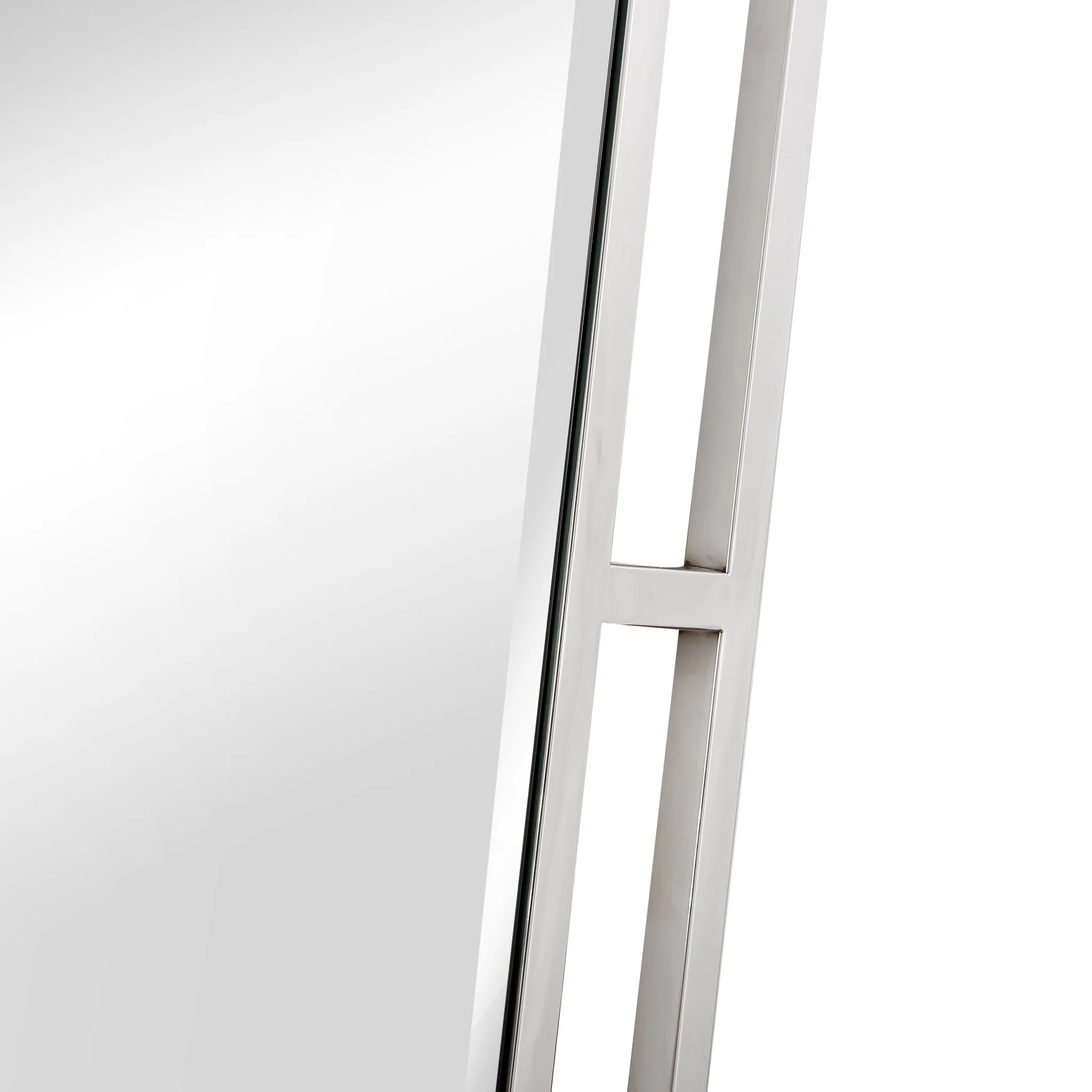 Silver Chic Mirror and Console Table By Homeroots - Image 2