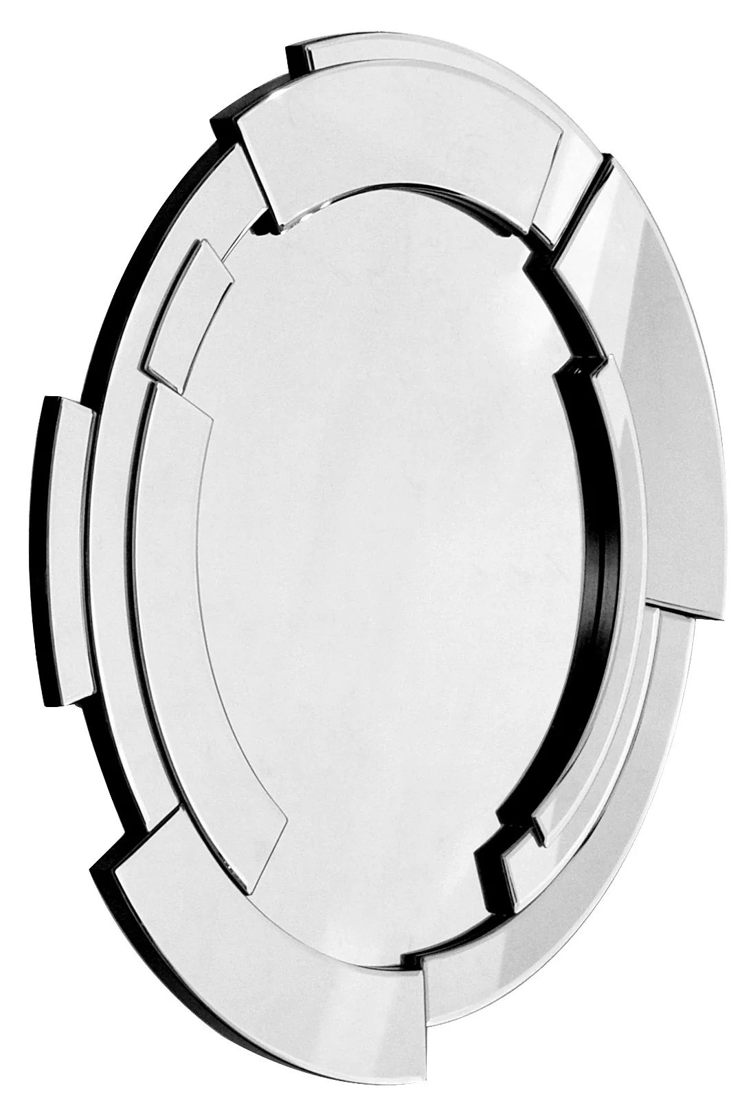 Silver Expanse Wall Mirror By Homeroots - Image 5