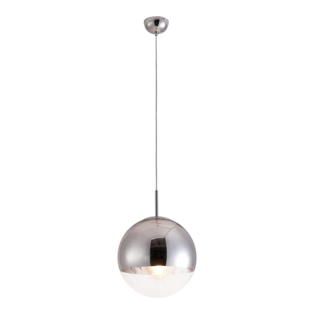 Silver Lantern Metal Dimmable Ceiling Light By Homeroots - Image 3
