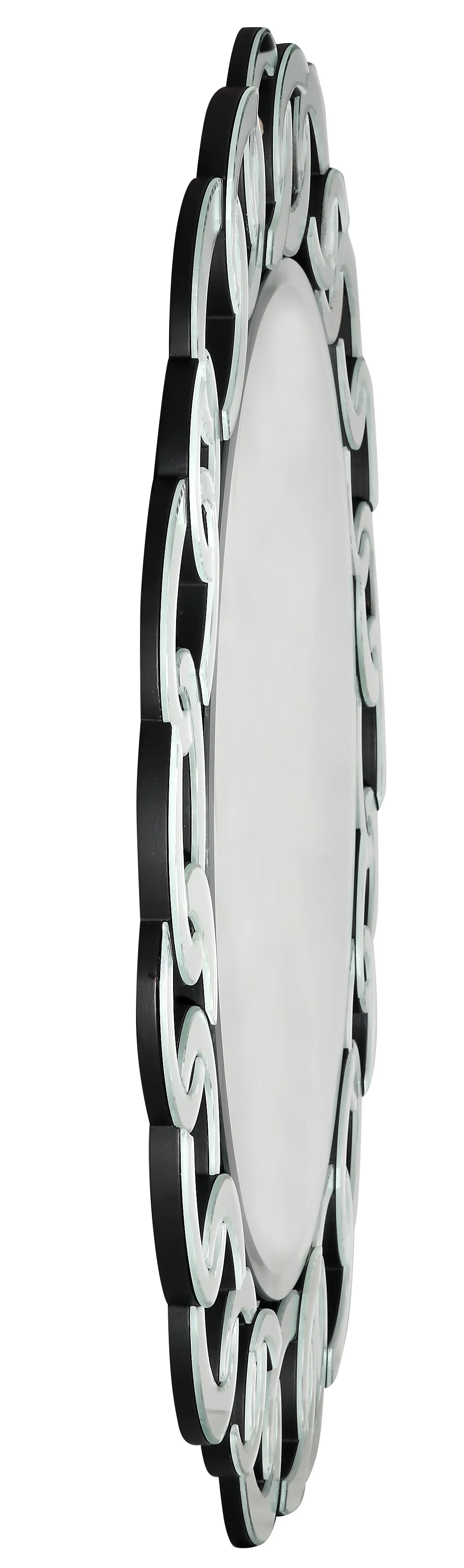 Silver Linked Mirror By Homeroots - Image 6