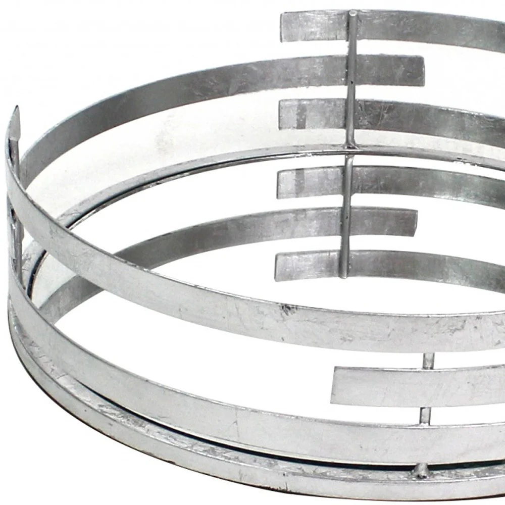 Silver Minimalist Line Mirror Tray By Homeroots - Image 4
