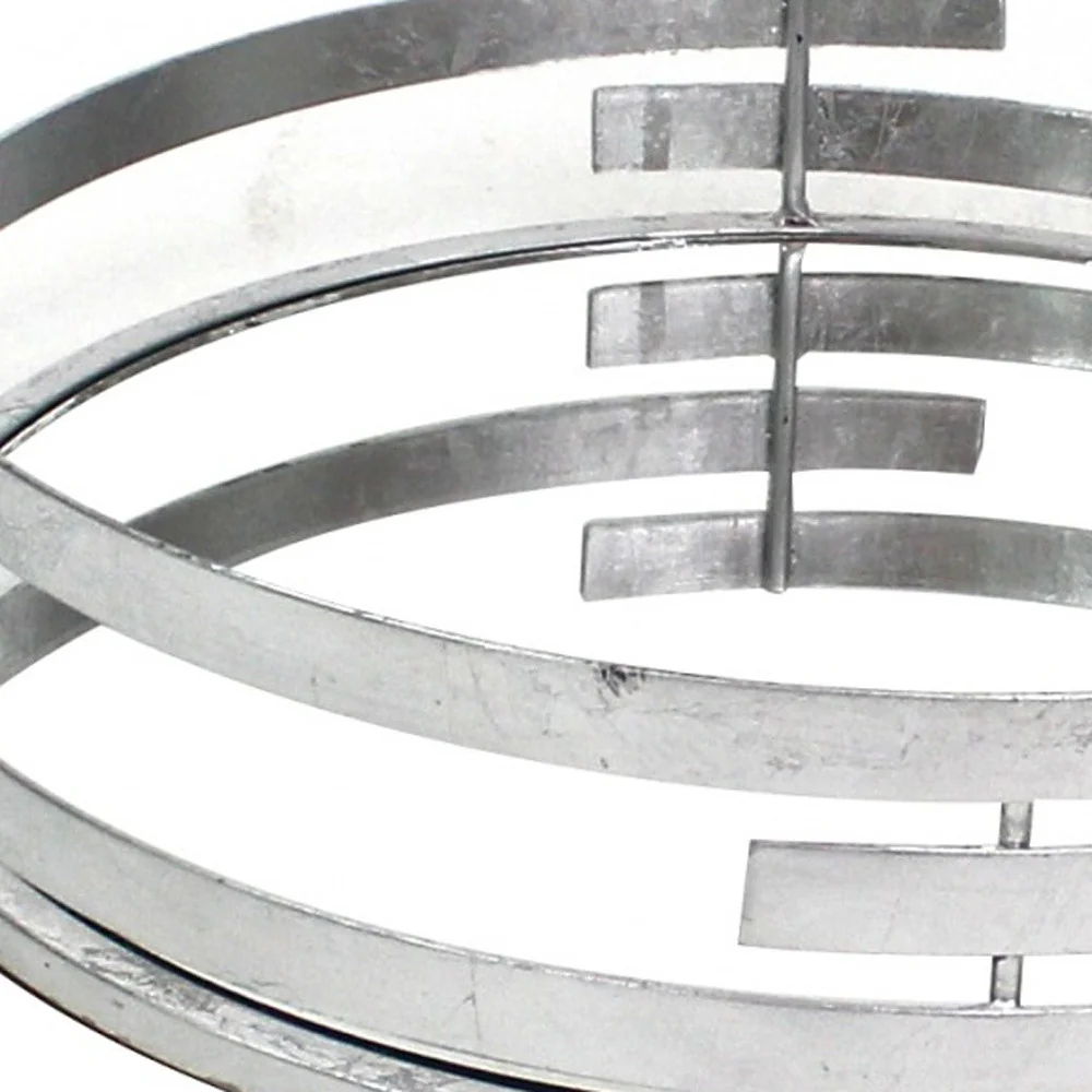 Silver Minimalist Line Mirror Tray By Homeroots - Image 5