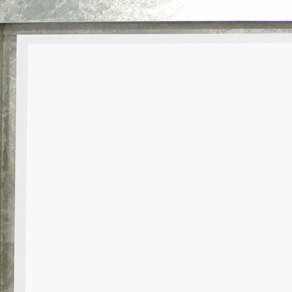 Silver Rectangular Cosmetic Mirror By Homeroots - Image 5