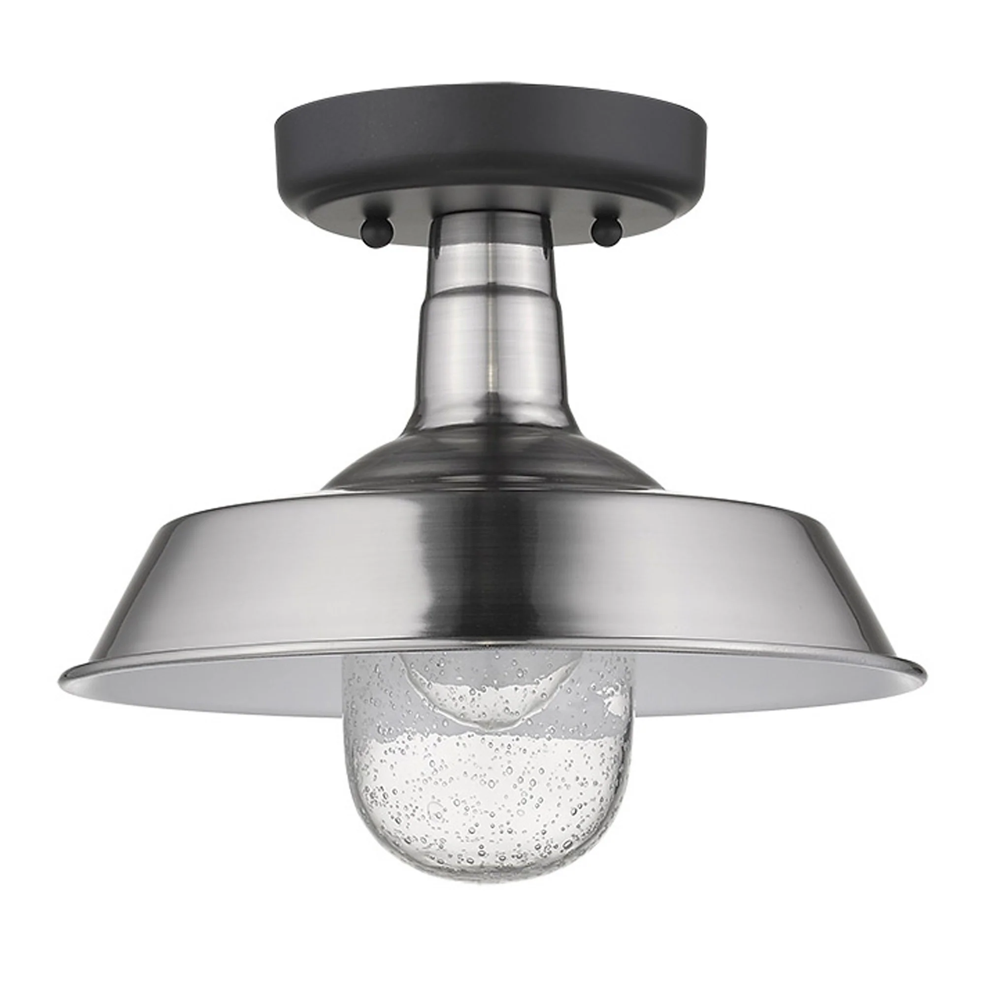 Silver Shallow Plate Adjustable Pendant Light By Homeroots - Image 4