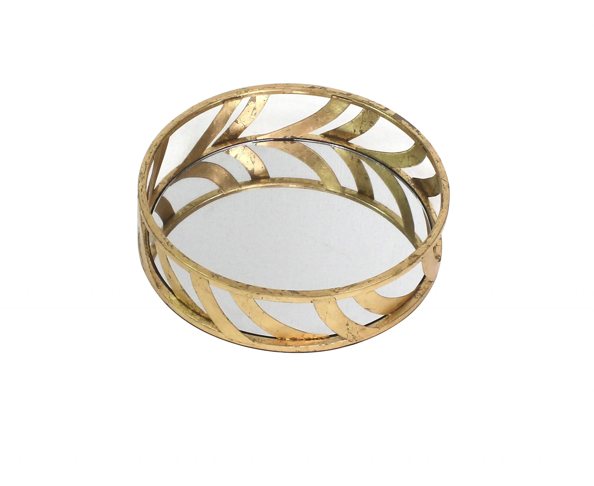 Silver Streamline Mirror Tray By Homeroots - Image 6