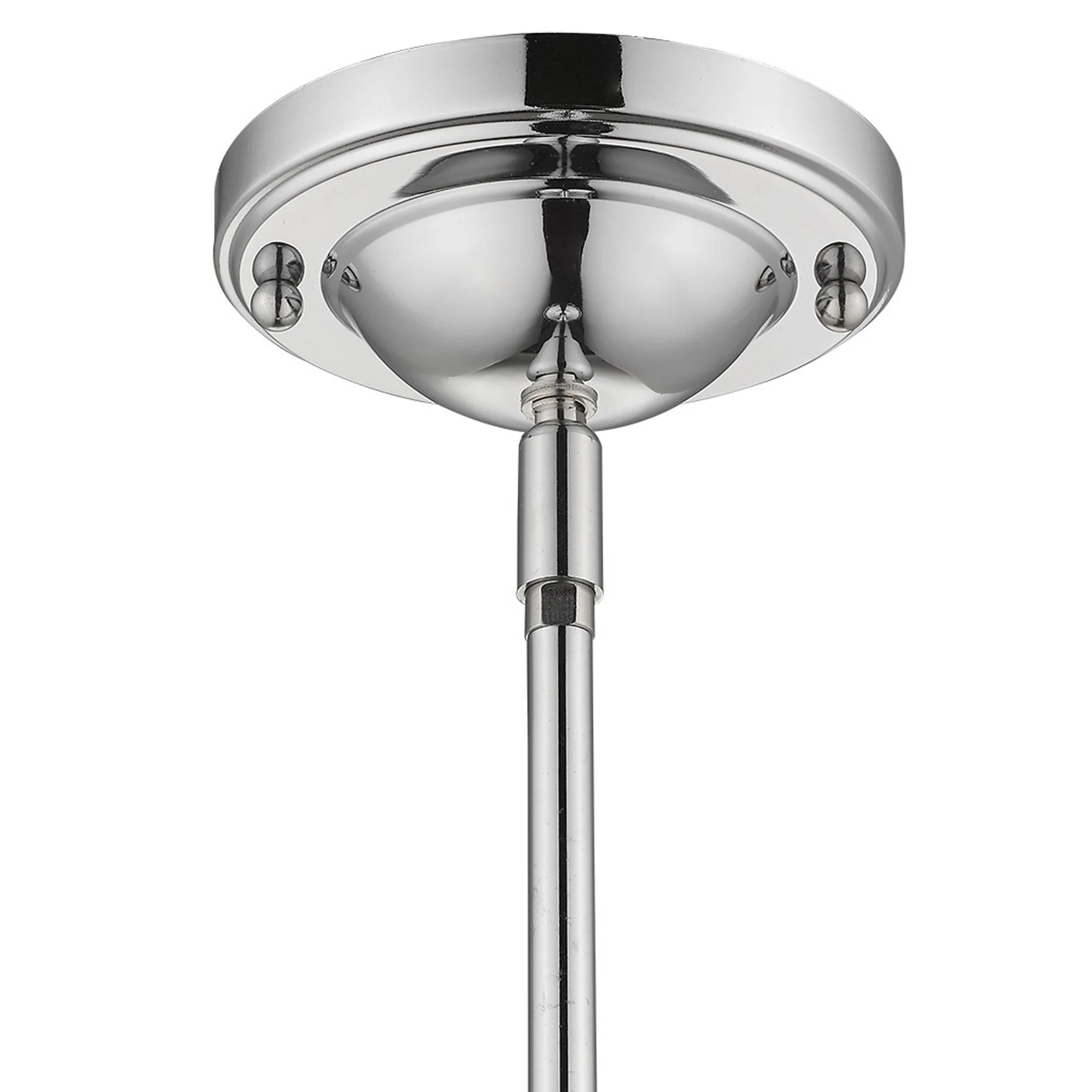 Silver Teardrop Shape Pendant Light By Homeroots - Image 6