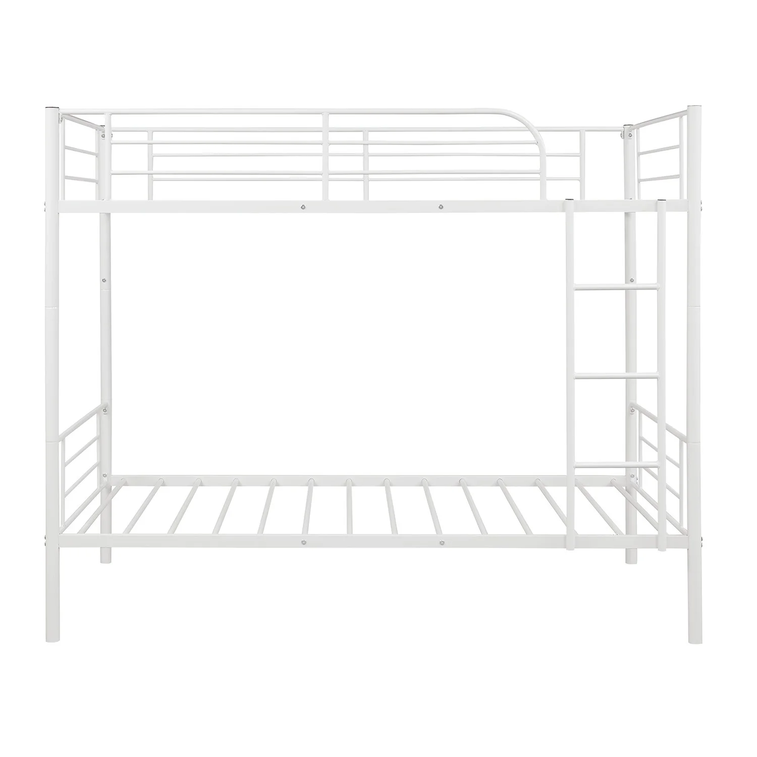 Silver Twin Over Twin Separable Bunk Bed By Homeroots - Image 12