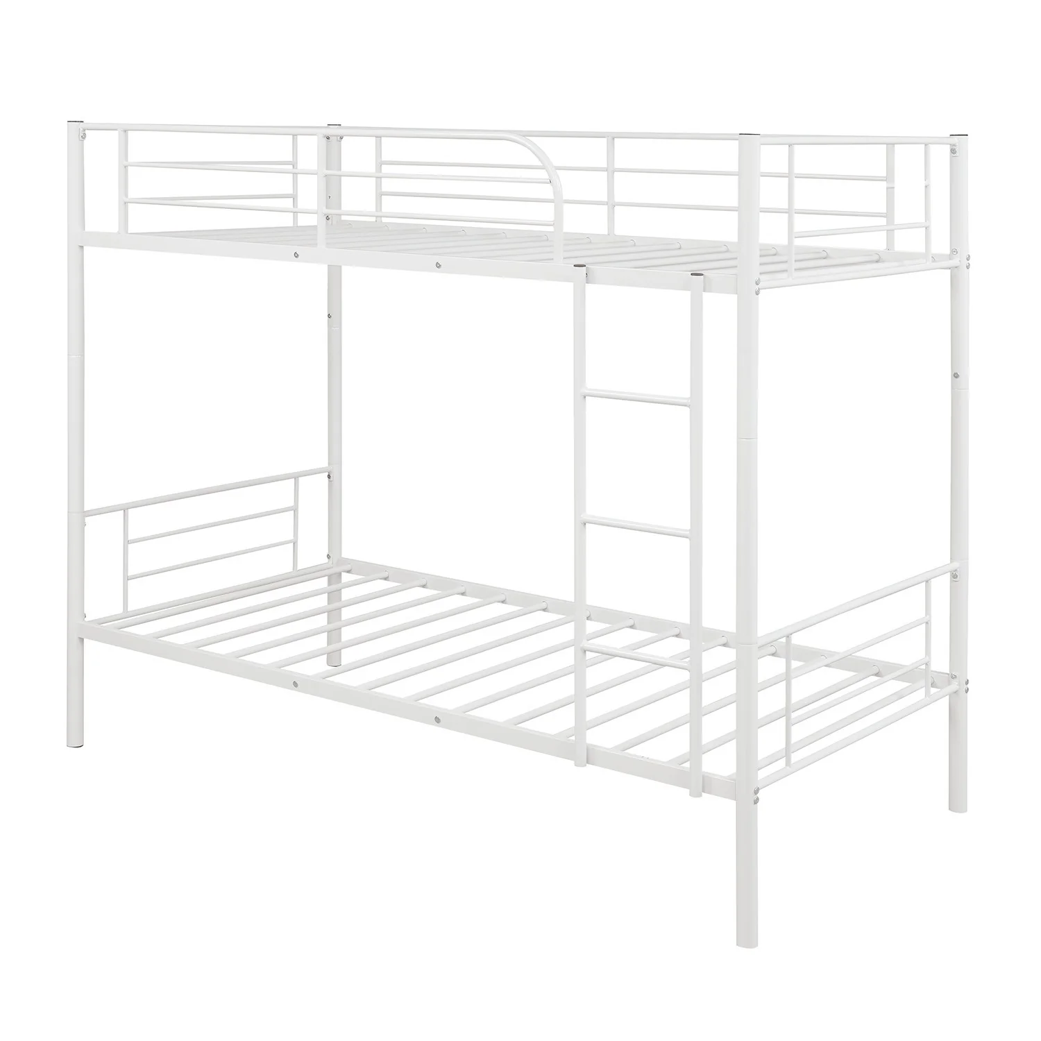 Silver Twin Over Twin Separable Bunk Bed By Homeroots - Image 15