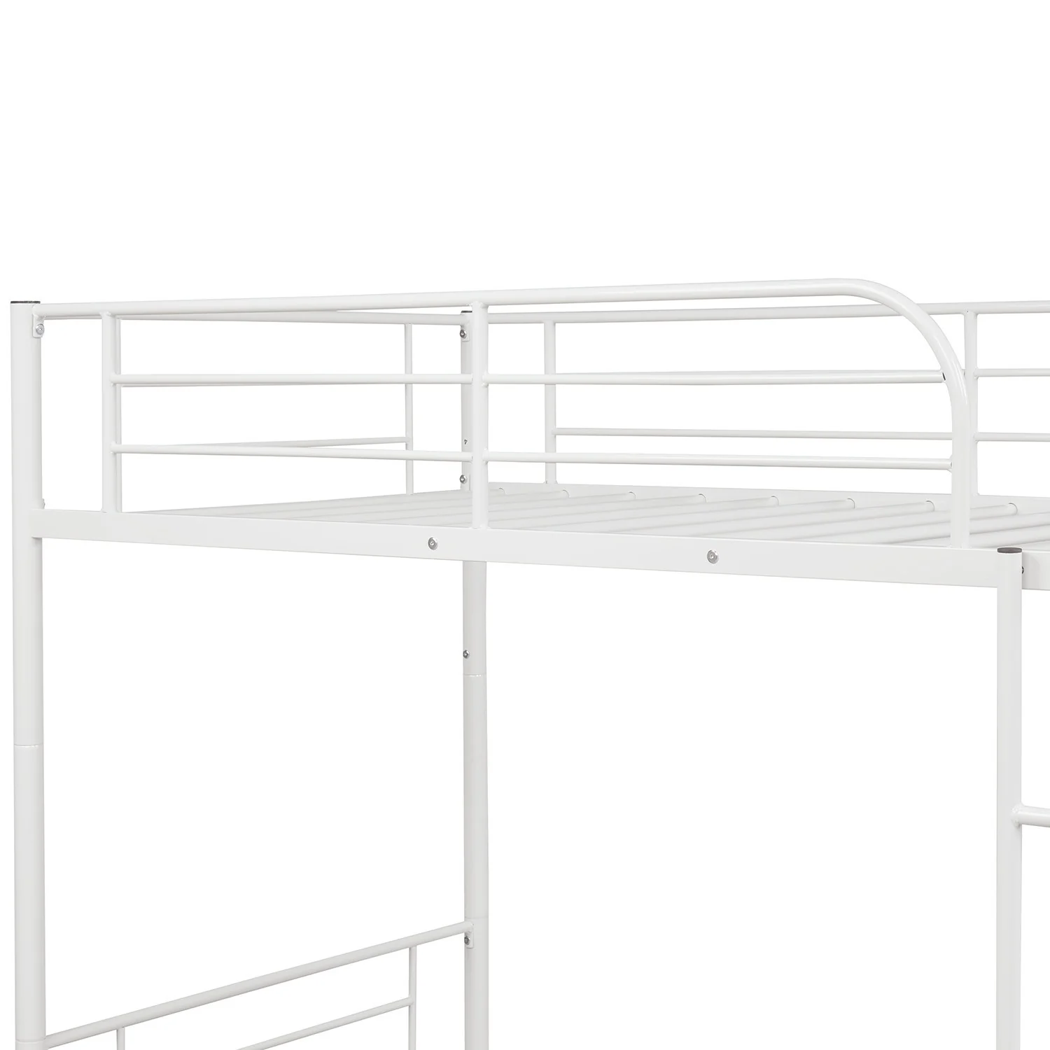 Silver Twin Over Twin Separable Bunk Bed By Homeroots - Image 17
