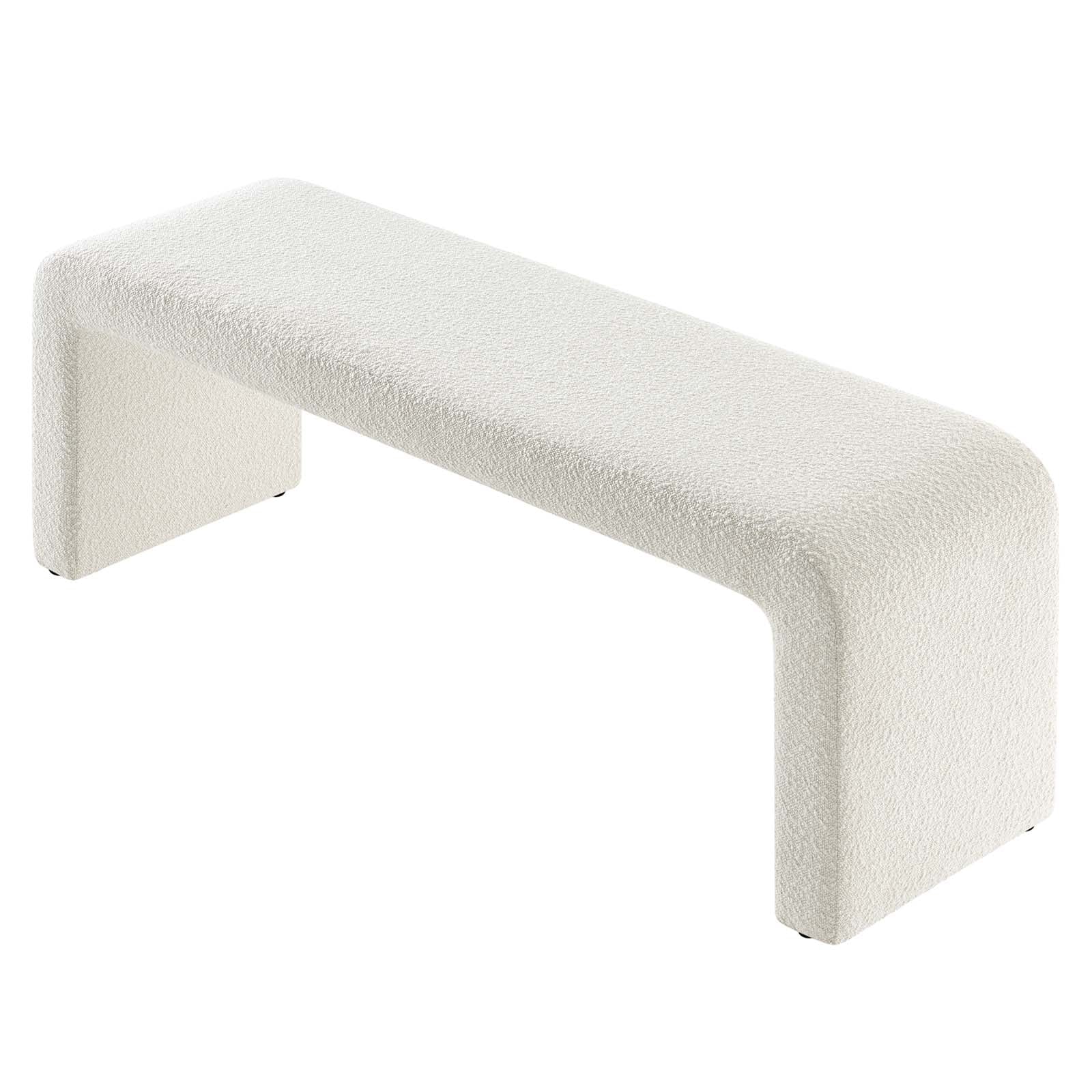 Simba Boucle Fabric Waterfall Long Bench By Modway - EEI-6736 - Image 12