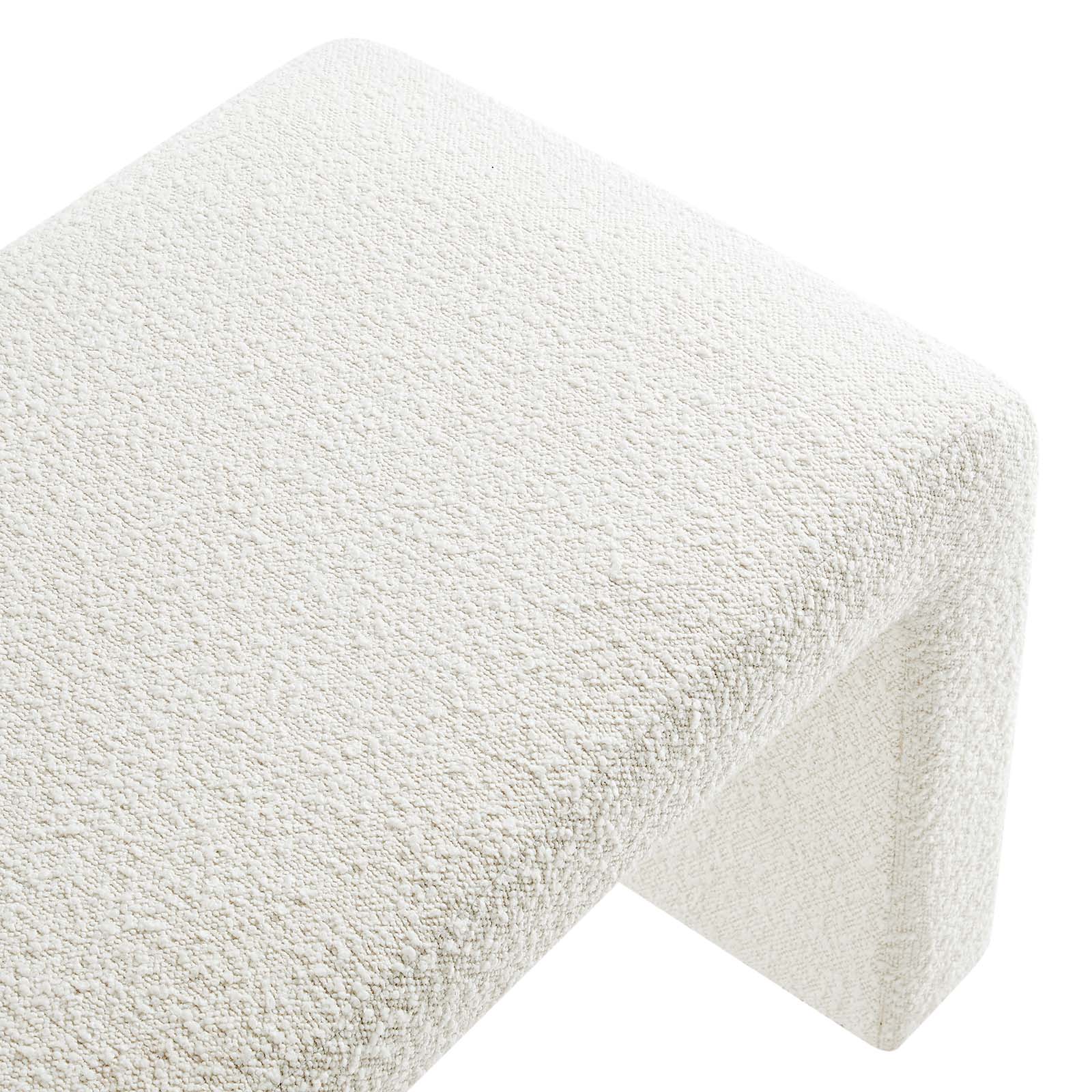 Simba Boucle Fabric Waterfall Long Bench By Modway - EEI-6736 - Image 13