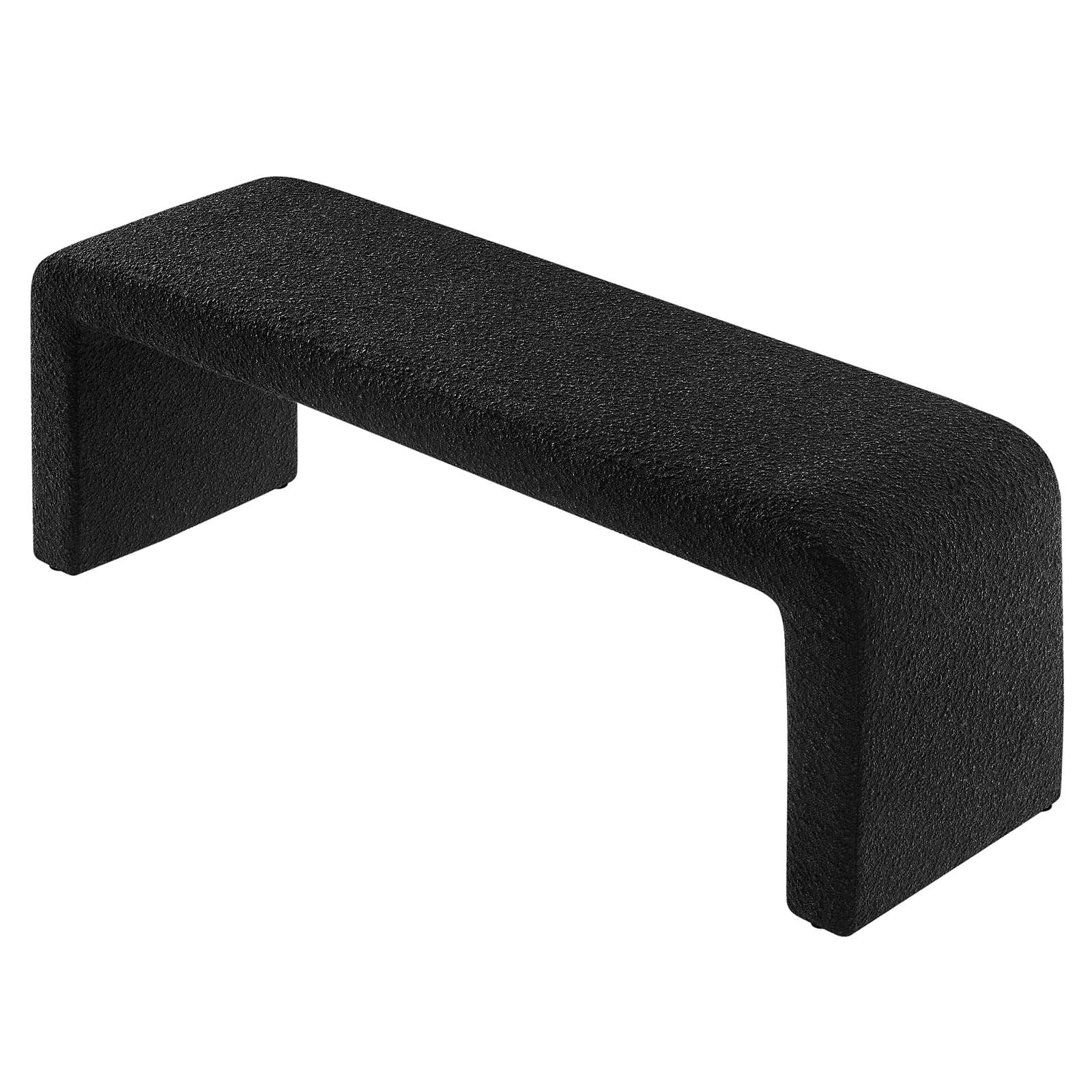 Simba Boucle Fabric Waterfall Long Bench By Modway - EEI-6736 - Image 4