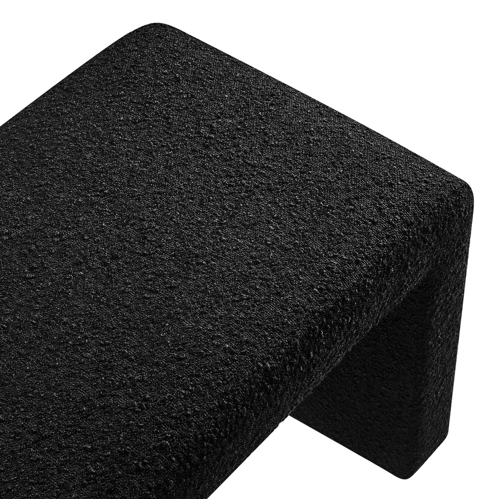 Simba Boucle Fabric Waterfall Long Bench By Modway - EEI-6736 - Image 5