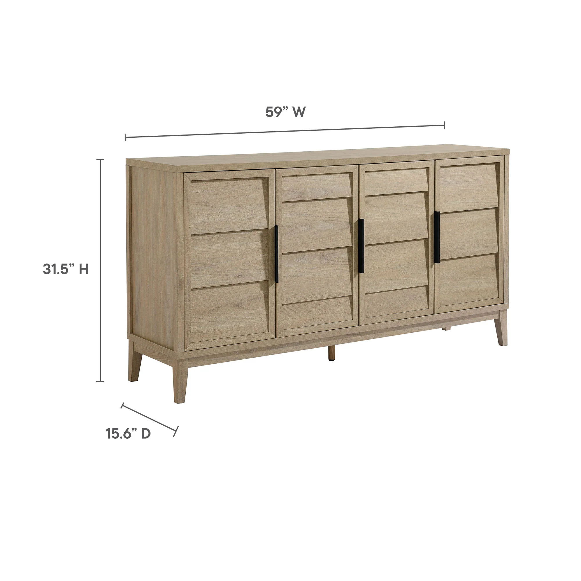 Sinya 4-Door Sideboard by Modway - Image 10