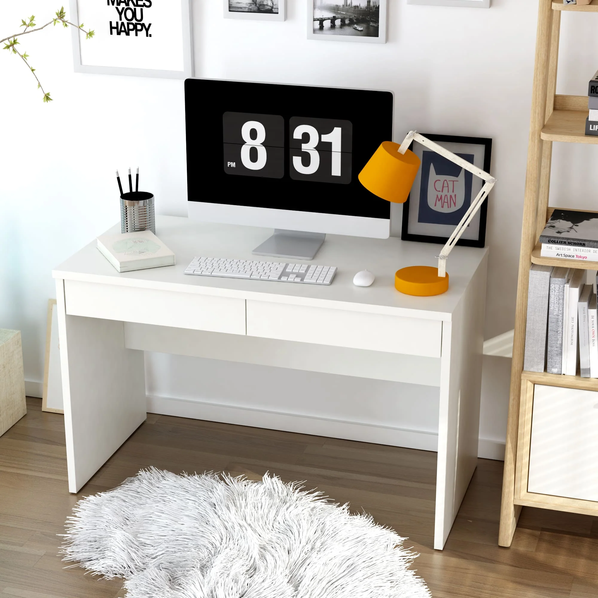 Sira 47" Desk By Anderson Teak - Image 7
