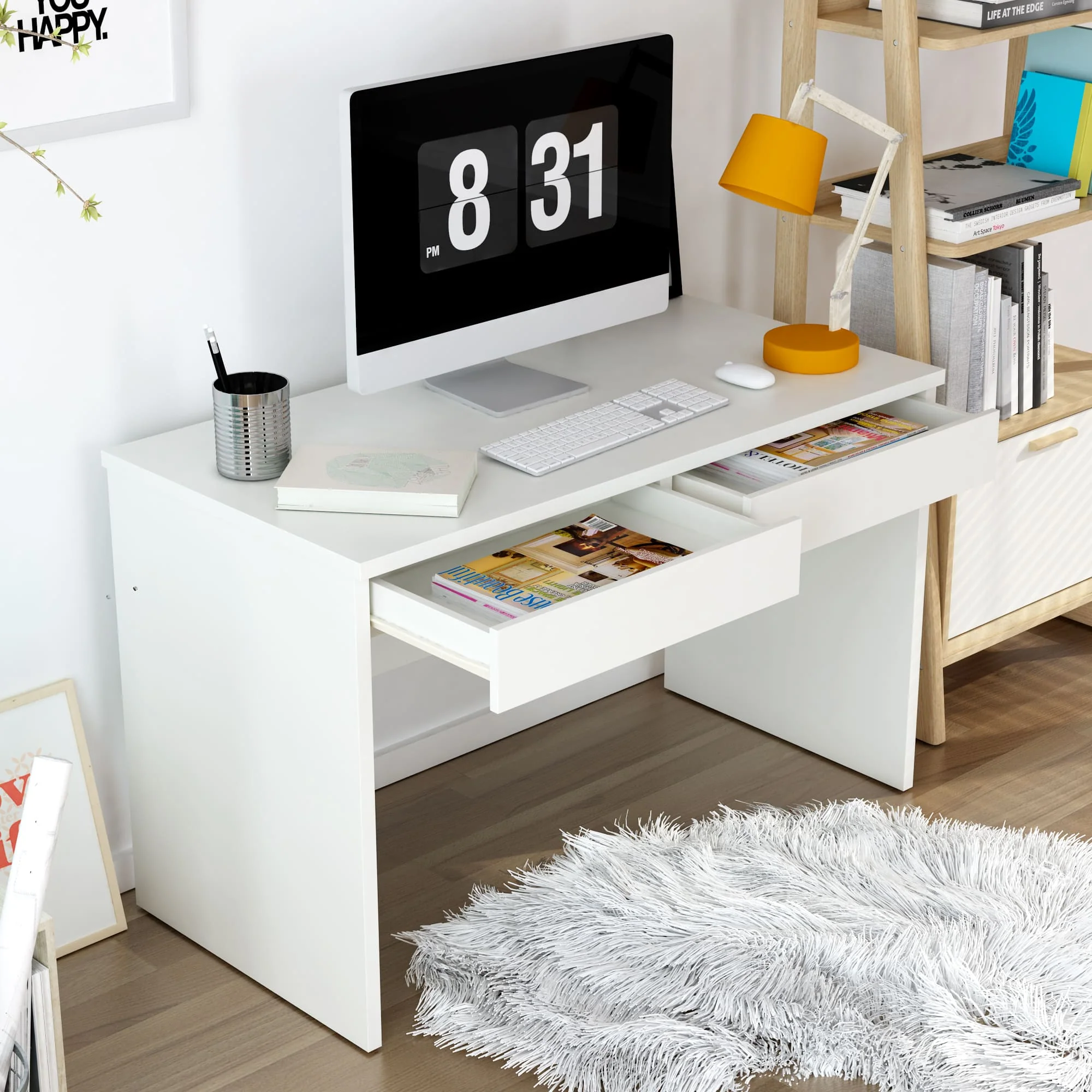 Sira 47" Desk By Anderson Teak - Image 8