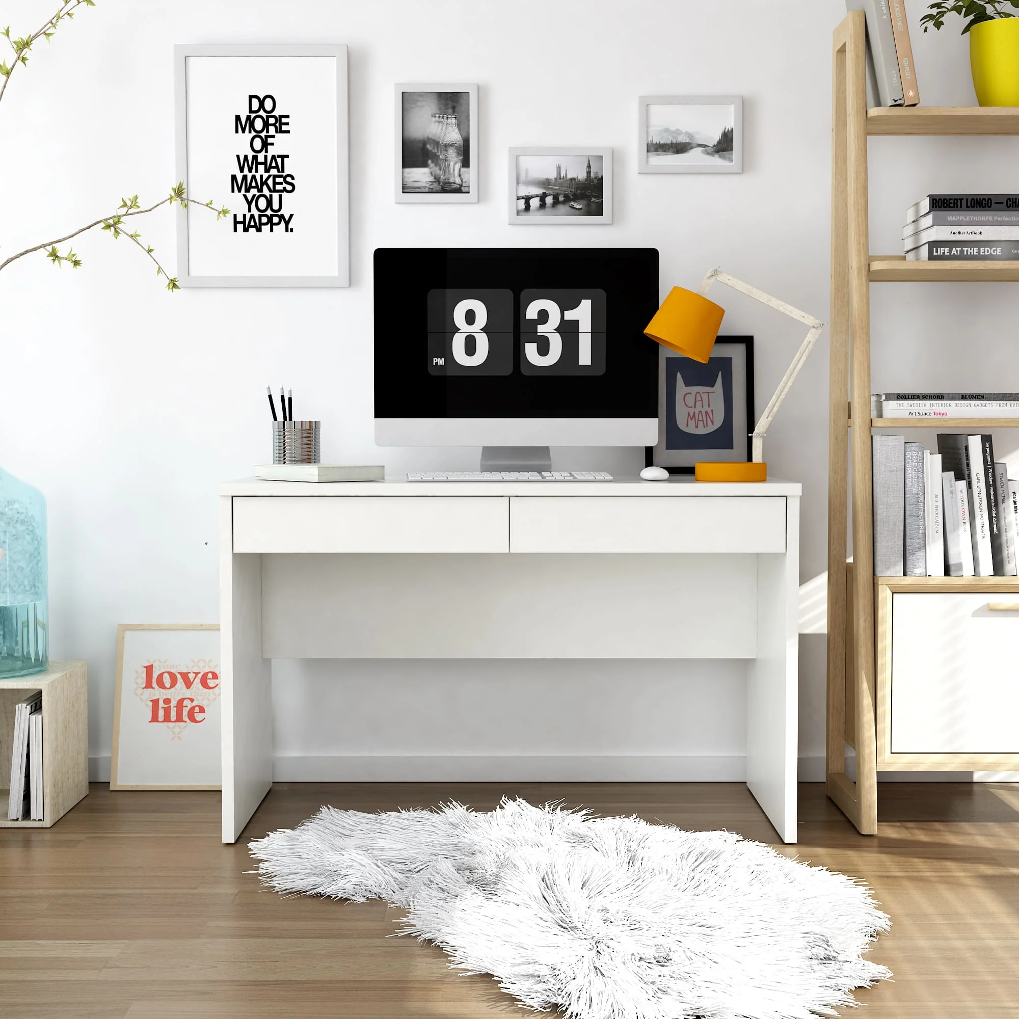 Sira 47" Desk By Anderson Teak - Image 9