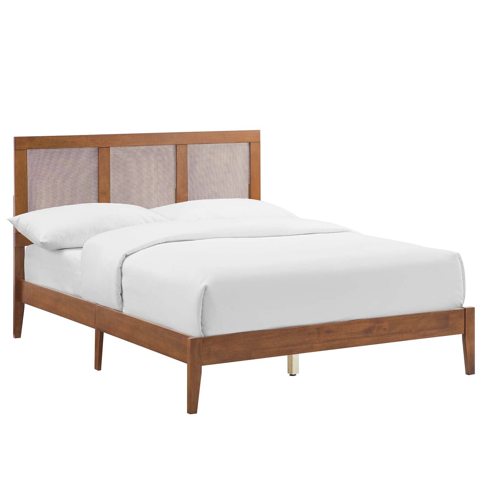 Sirocco Rattan and Wood Full Platform Bed By Modway - MOD-7153 - Image 12