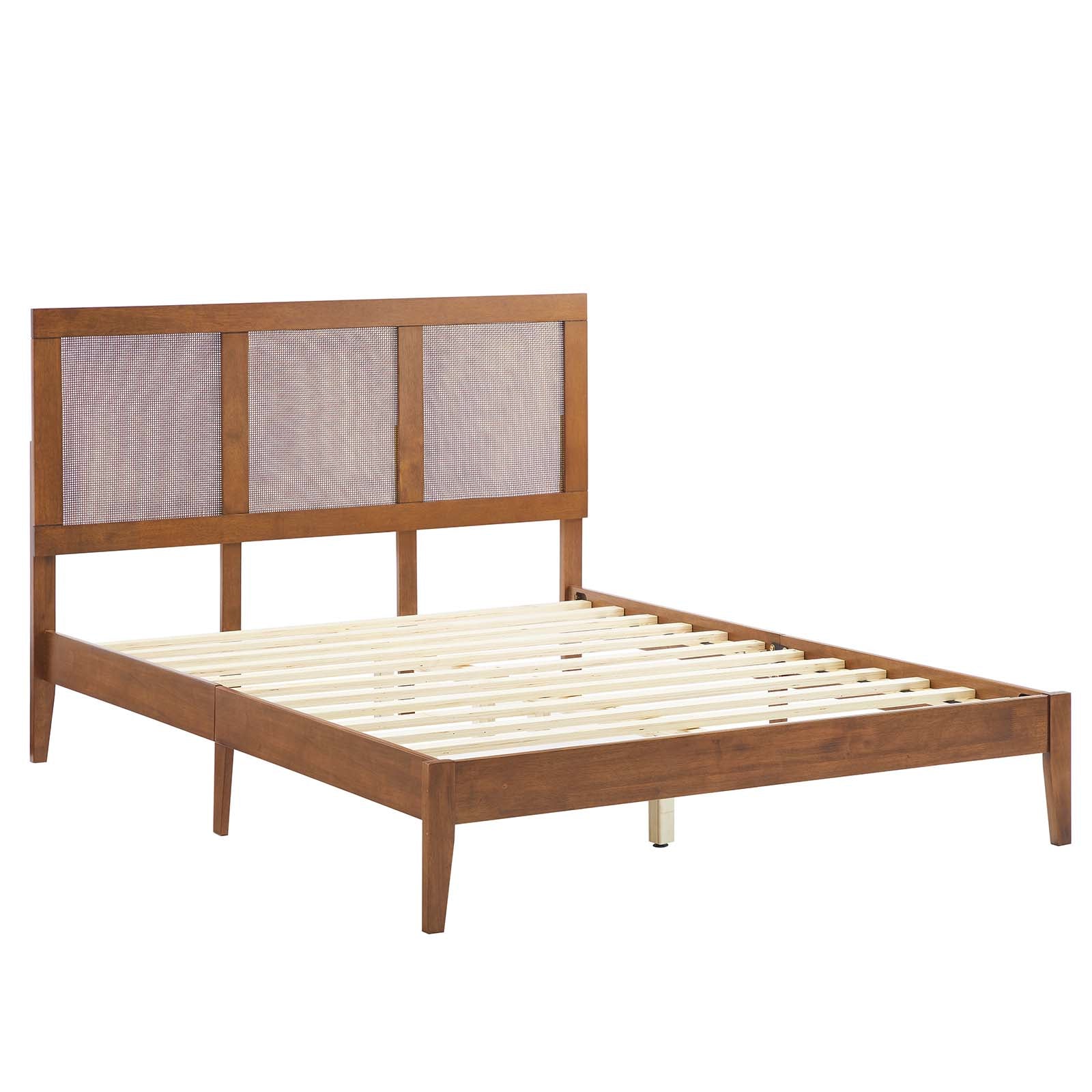 Sirocco Rattan and Wood Full Platform Bed By Modway - MOD-7153 - Image 16
