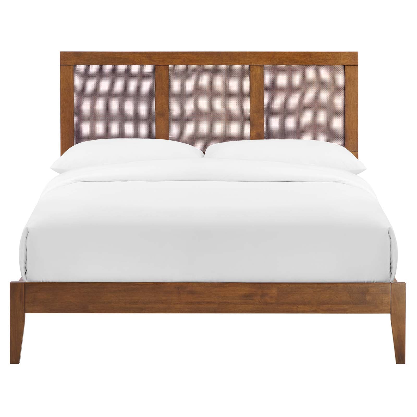 Sirocco Rattan and Wood Full Platform Bed By Modway - MOD-7153 - Image 18