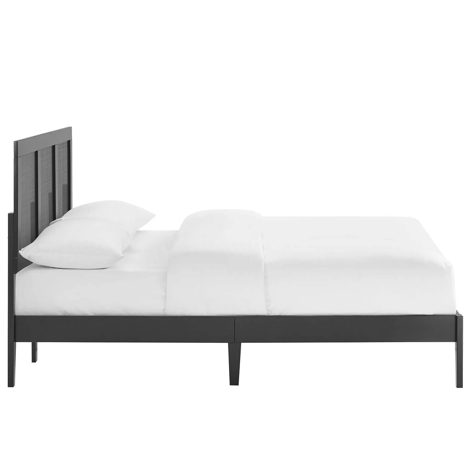 Sirocco Rattan and Wood Full Platform Bed By Modway - MOD-7153 - Image 6