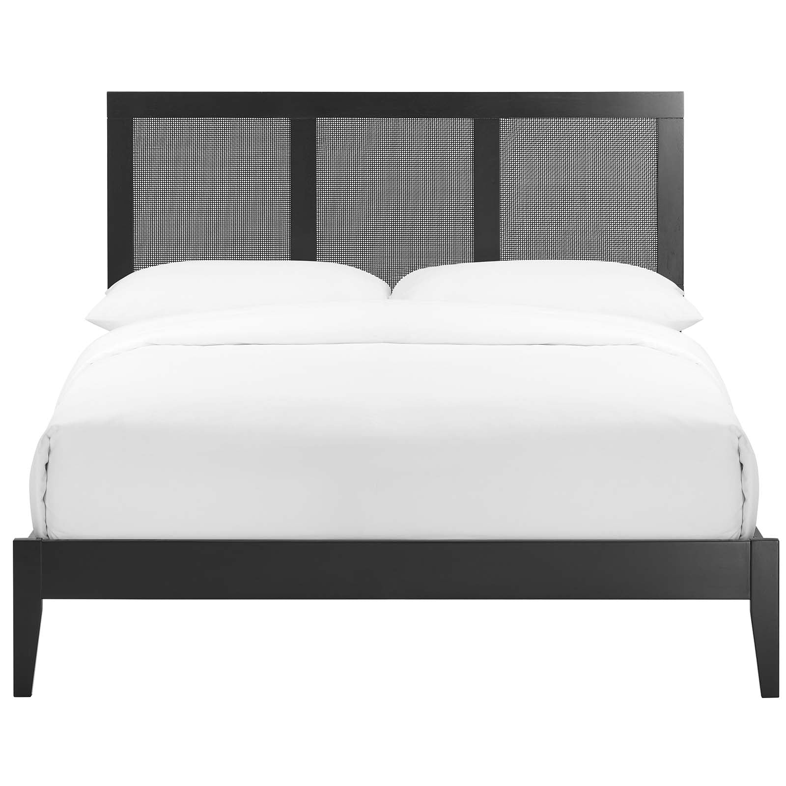Sirocco Rattan and Wood Full Platform Bed By Modway - MOD-7153 - Image 7