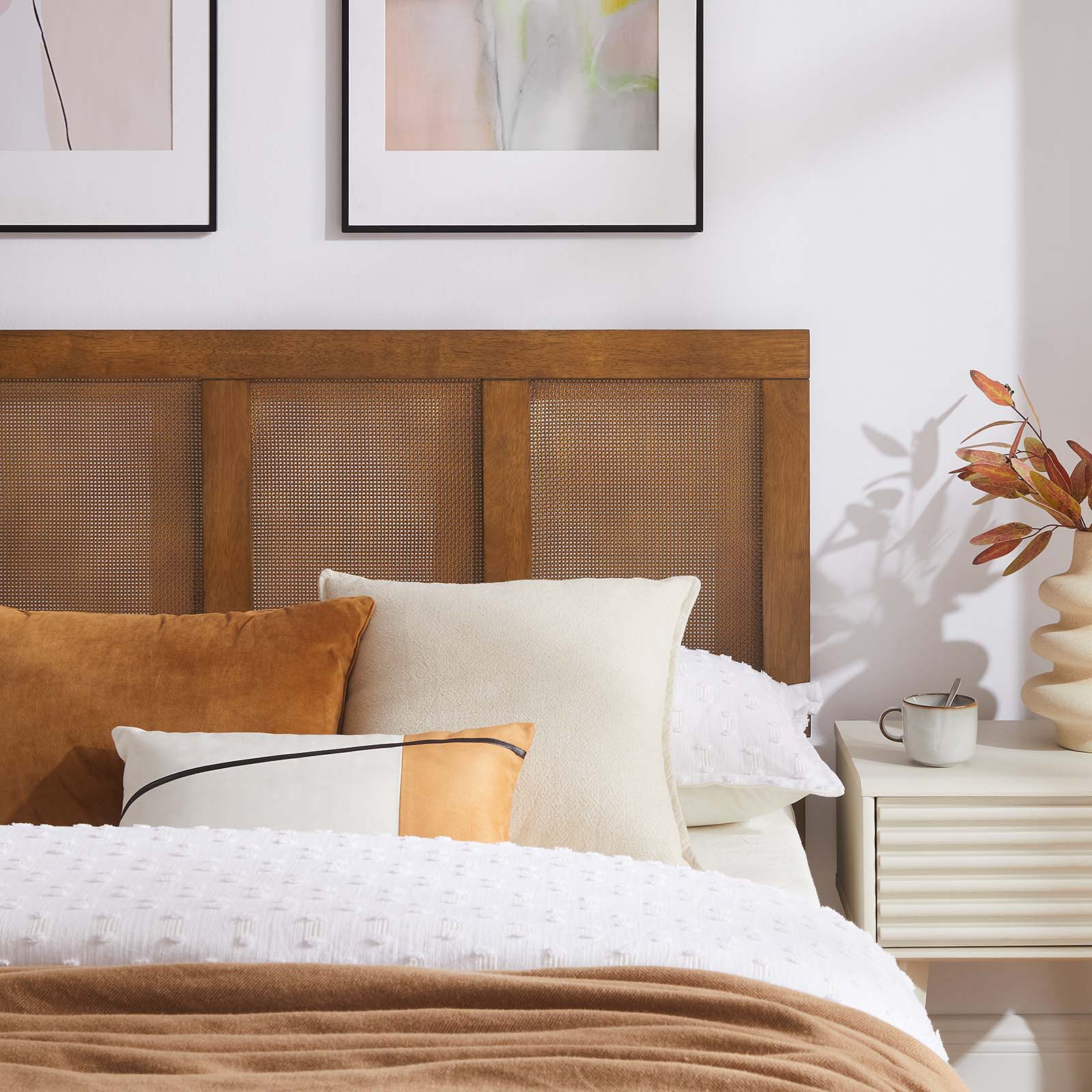 Sirocco Rattan and Wood King Platform Bed By Modway - MOD-7155 - Image 14