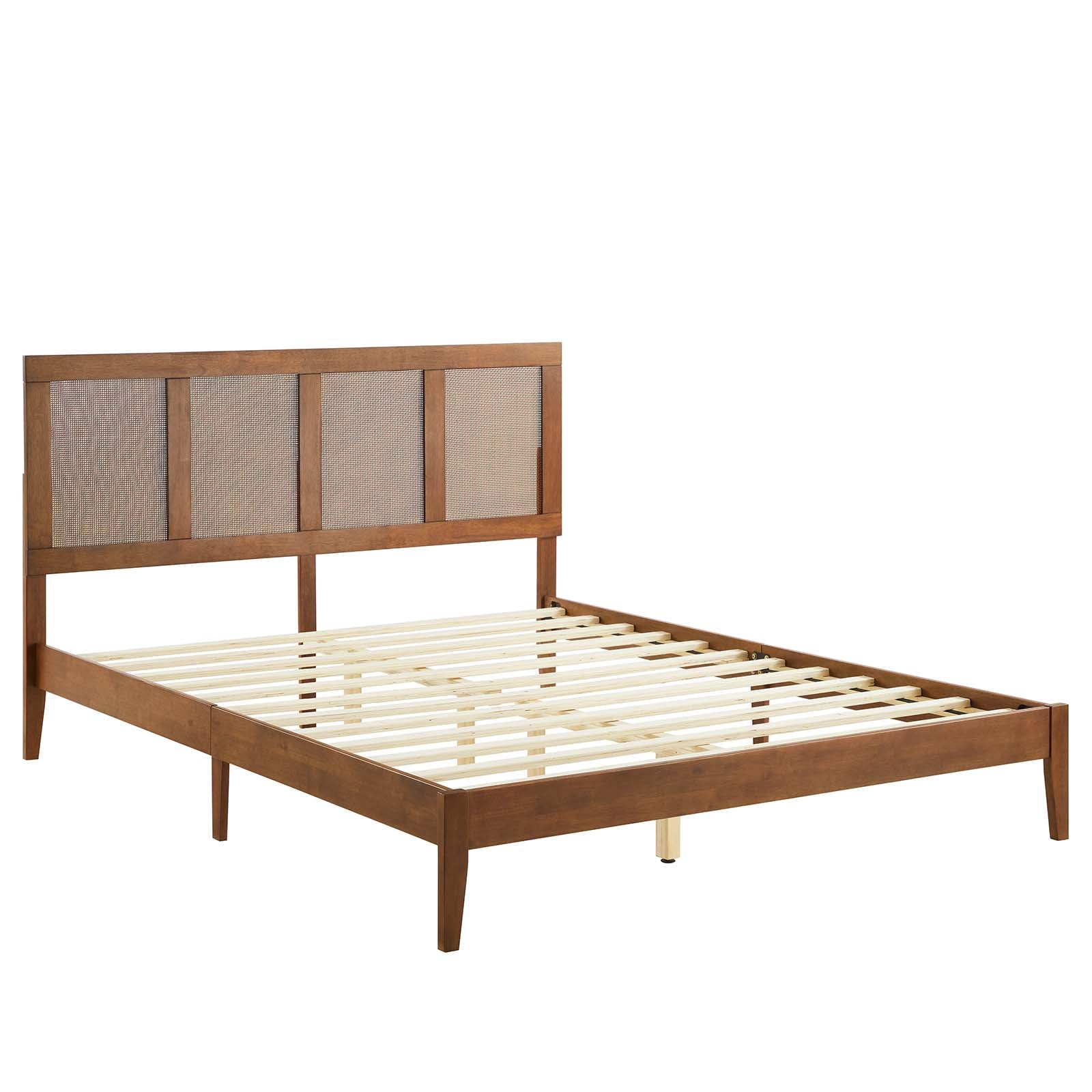 Sirocco Rattan and Wood King Platform Bed By Modway - MOD-7155 - Image 16