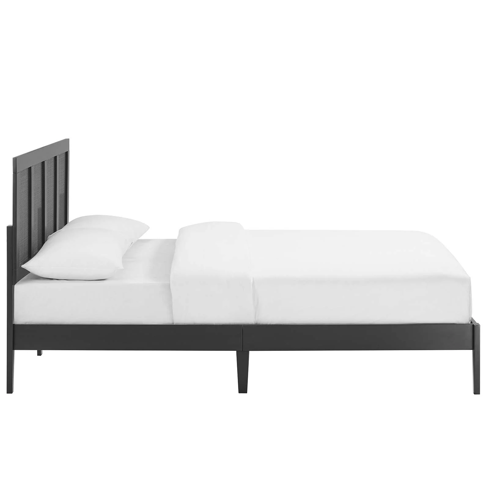 Sirocco Rattan and Wood King Platform Bed By Modway - MOD-7155 - Image 6