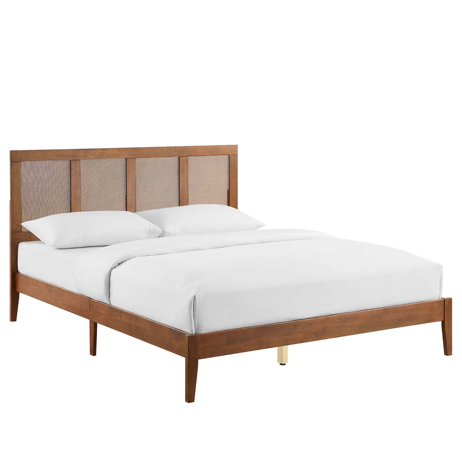 Sirocco Rattan and Wood Queen Platform Bed By Modway - MOD-7154 - Image 12