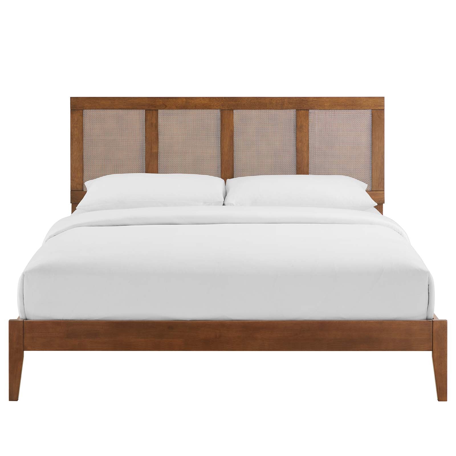 Sirocco Rattan and Wood Queen Platform Bed By Modway - MOD-7154 - Image 18