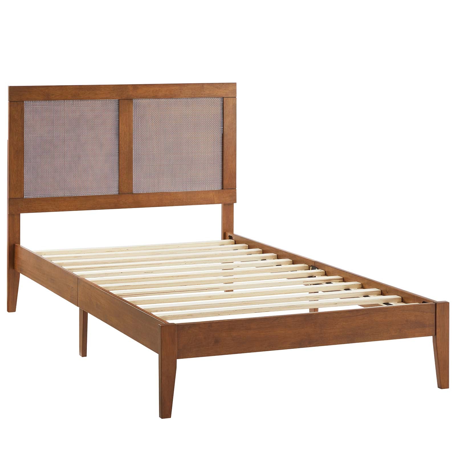 Sirocco Rattan and Wood Twin Platform Bed By Modway - MOD-7152 - Image 16