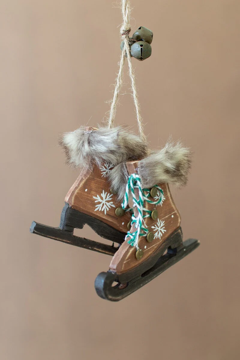 Skates Christmas Ornament (Min 6) By Kalalou - Image 3