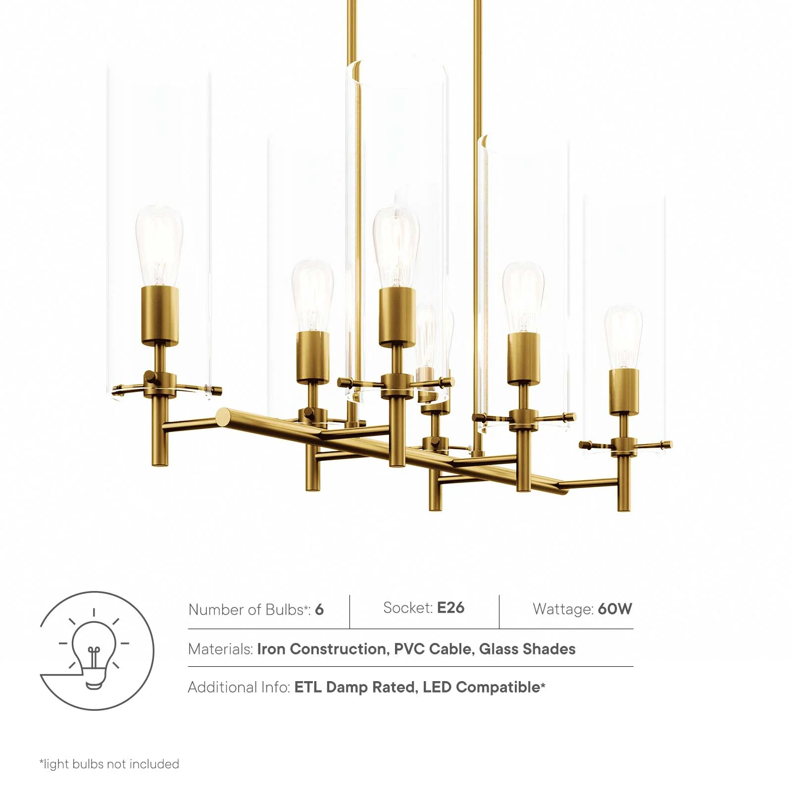 Skylark 6-Light Chandelier By Modway - EEI-5651 - Image 26