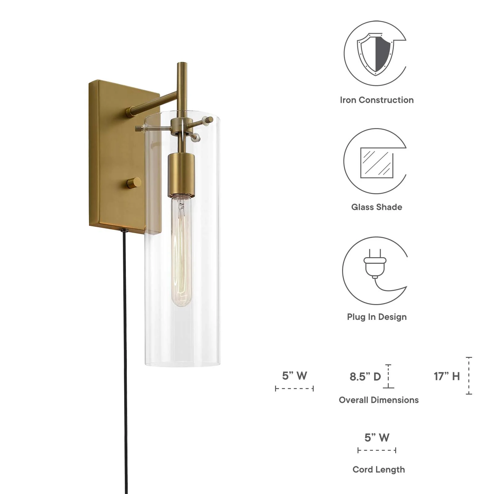 Skylark Wall Sconce By Modway - EEI-5650 - Image 25