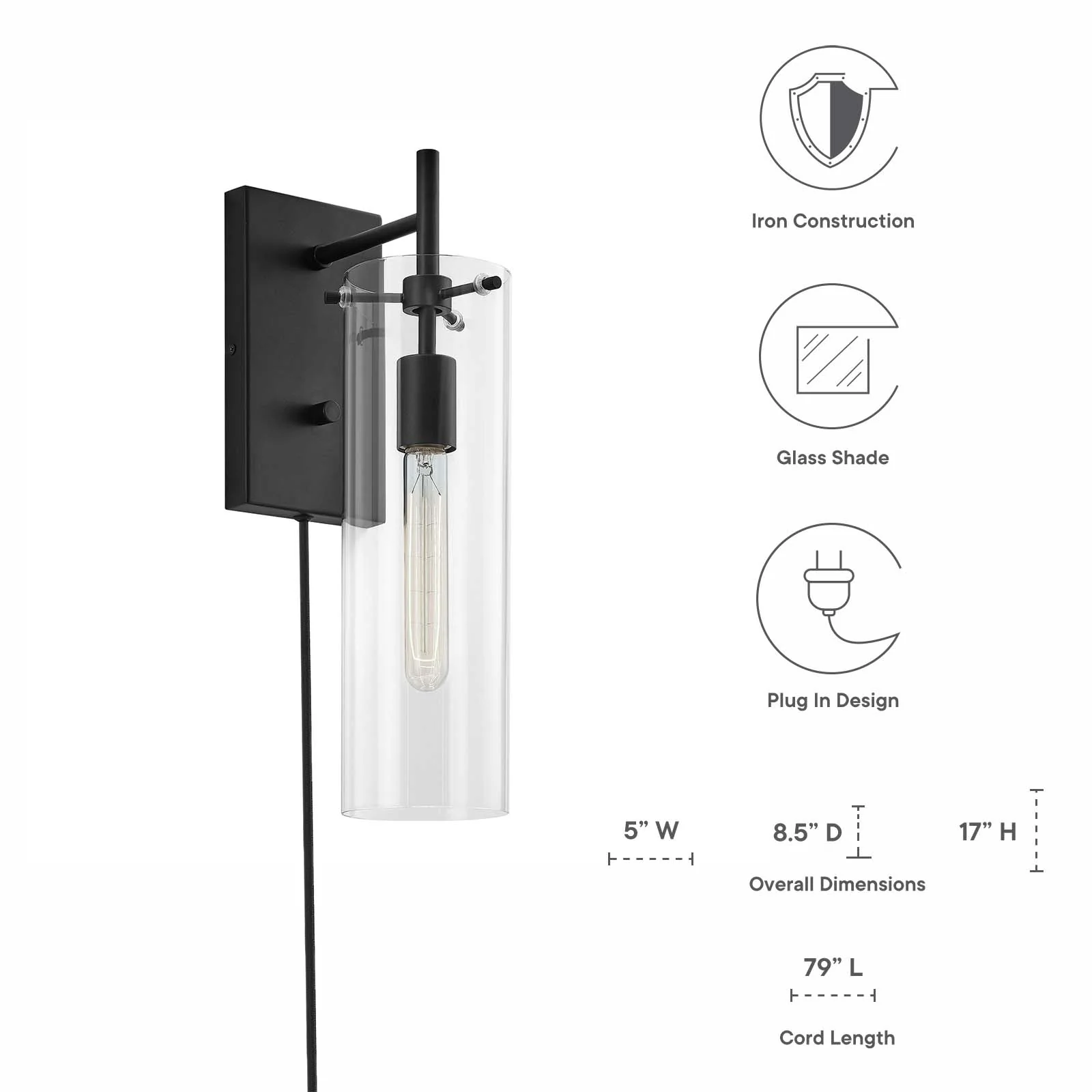 Skylark Wall Sconce By Modway - EEI-5650 - Image 3