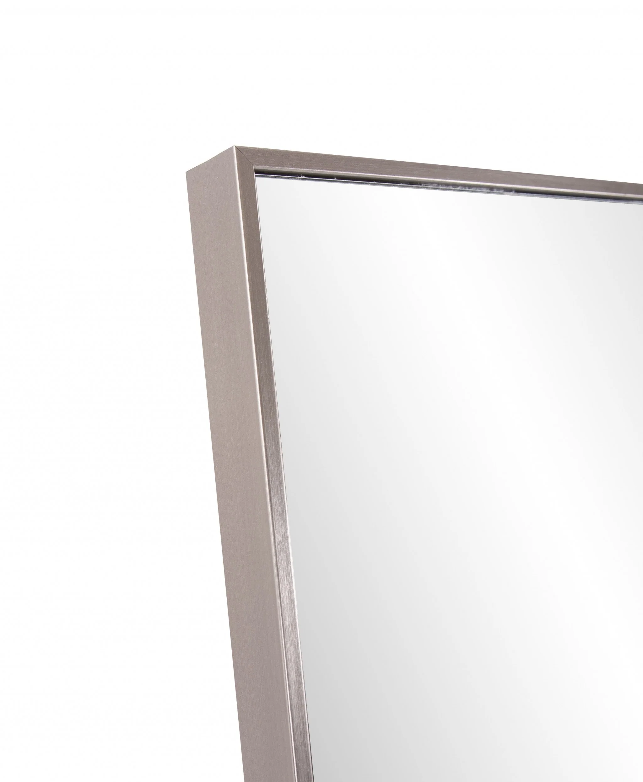 Sleek Brushed Brass Rectangular Full Length Standing Mirror By Homeroots - Image 5