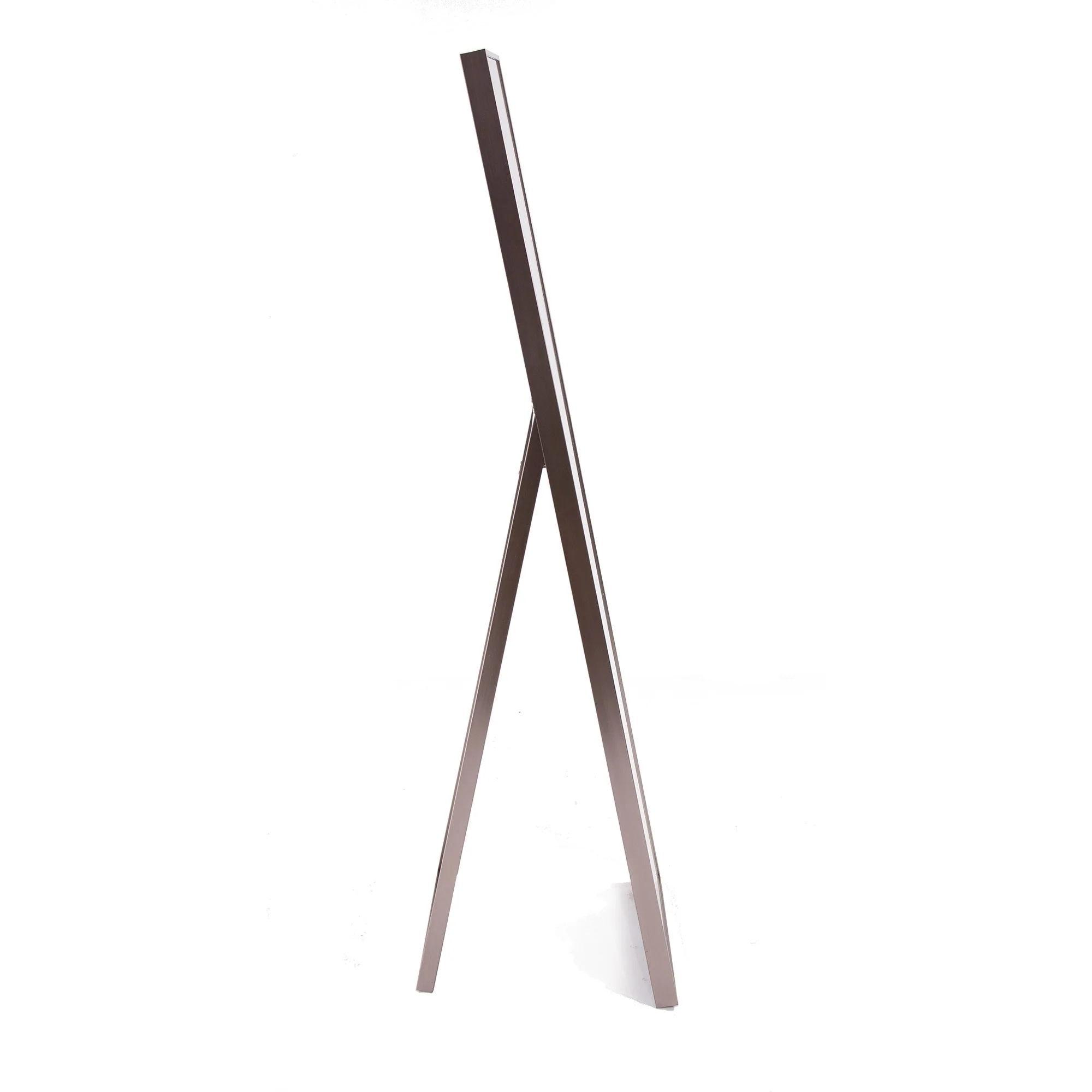 Sleek Brushed Brass Rectangular Full Length Standing Mirror By Homeroots - Image 6
