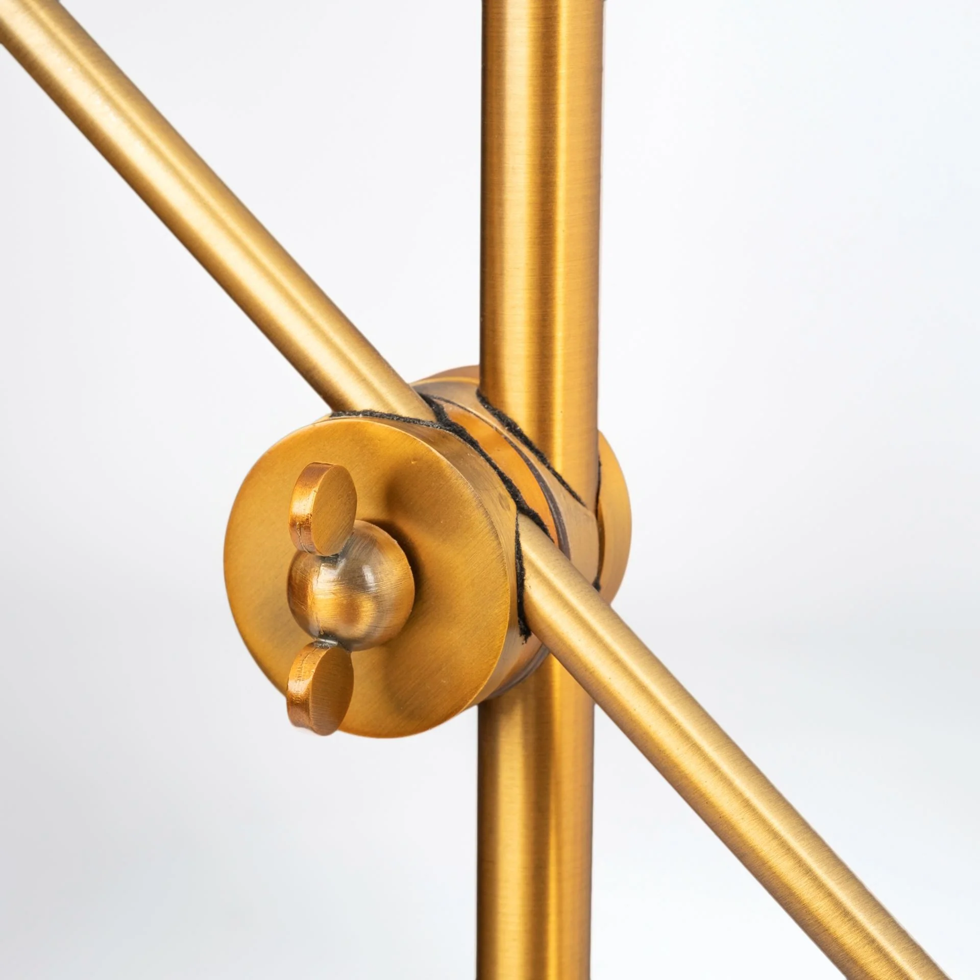 Sleek Golden Cone Adjustable Table or Desk Lamp By Homeroots - Image 8