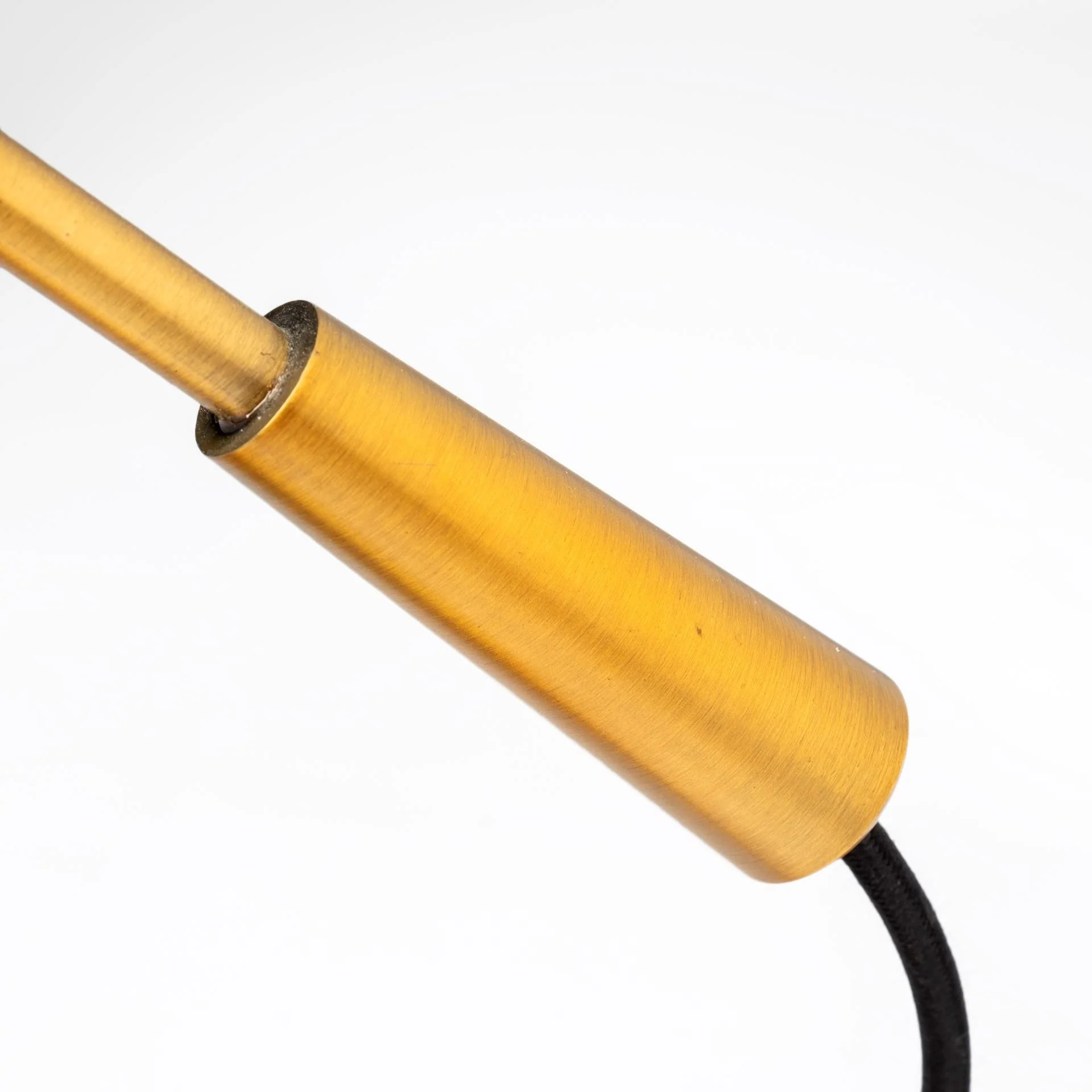 Sleek Golden Cone Adjustable Table or Desk Lamp By Homeroots - Image 9