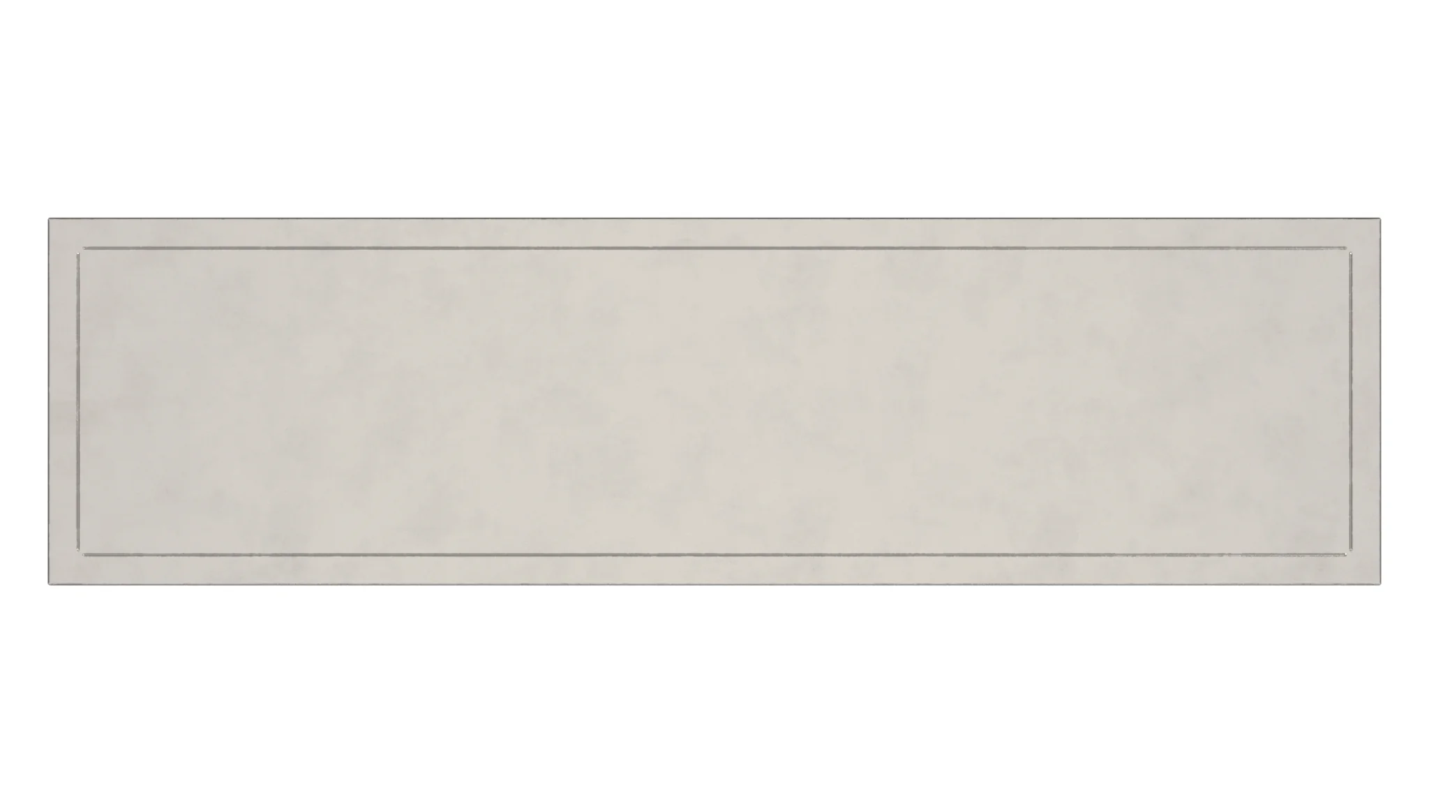 Sleek Modern Brushed Nickel Bench By Homeroots - Image 4