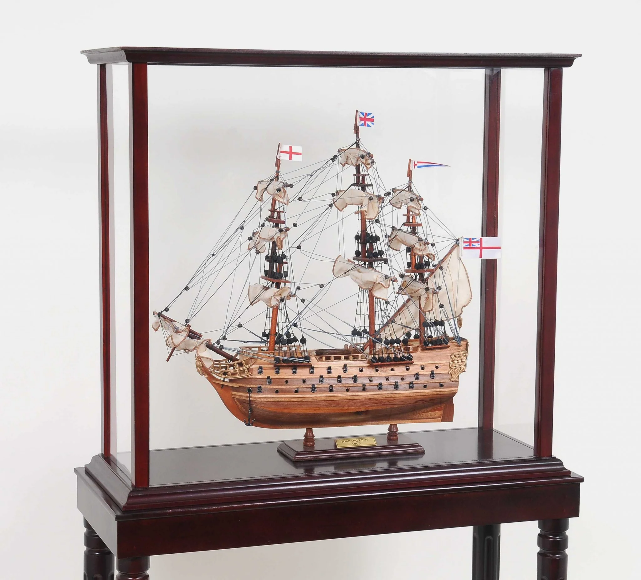 Small Floor Display Case By Homeroots - Image 4