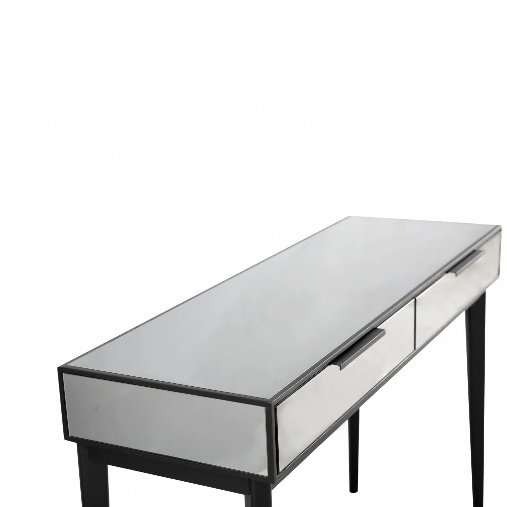 Smokey Grey Console Table By Homeroots - Image 9