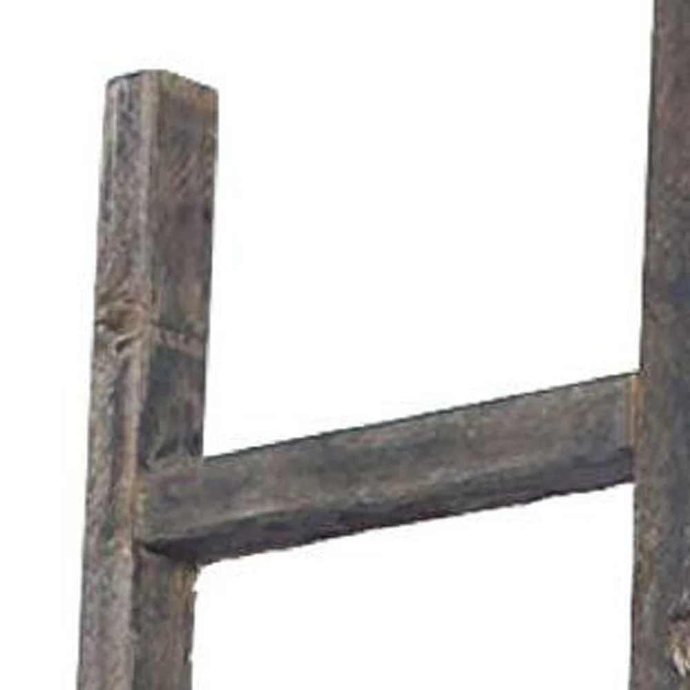 Smoky Black Wood Hanging Dimensional Sculpture By Homeroots - Image 4