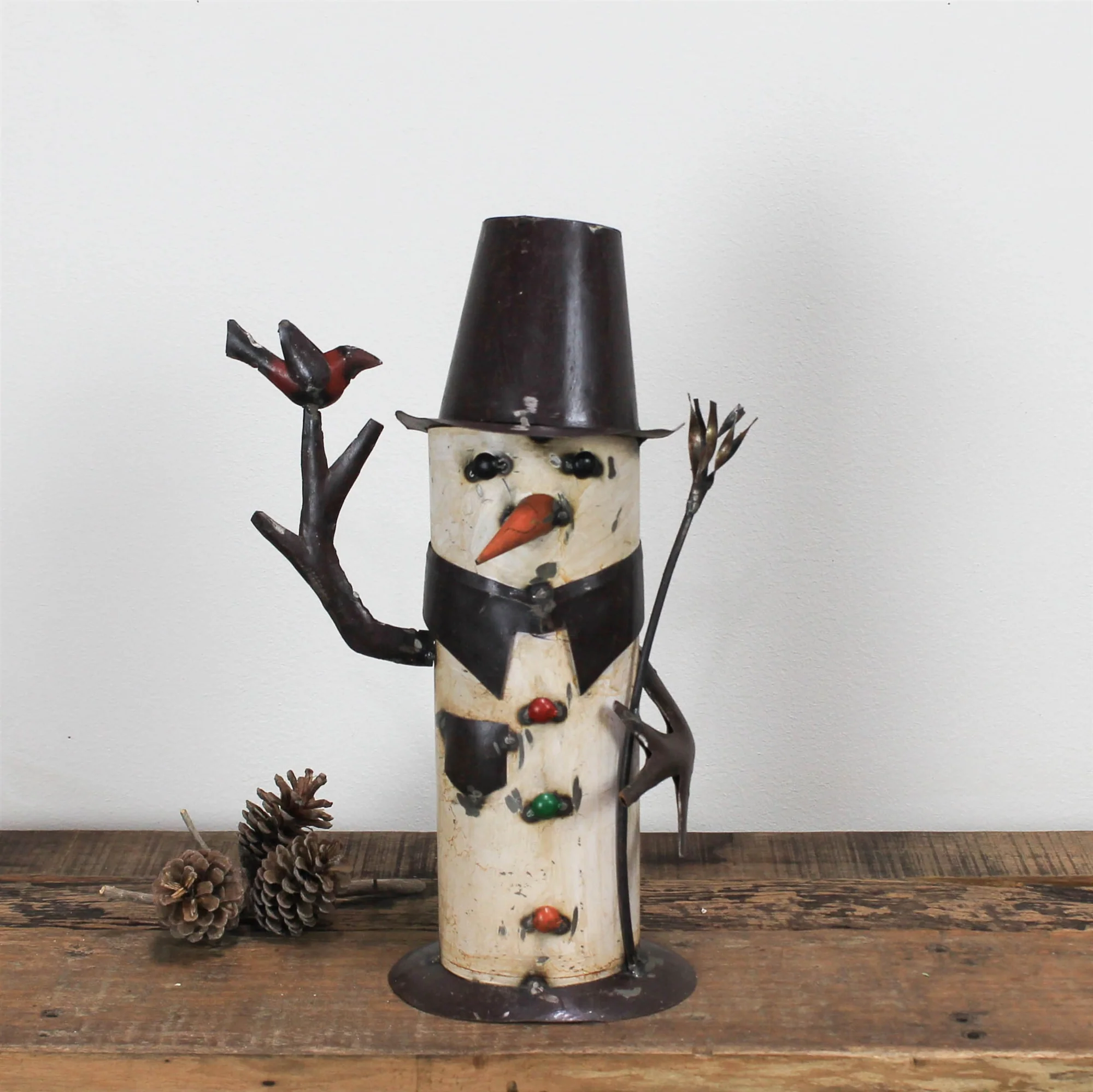 Snowman, Iron - Small Set Of 2 By HomArt - Image 2