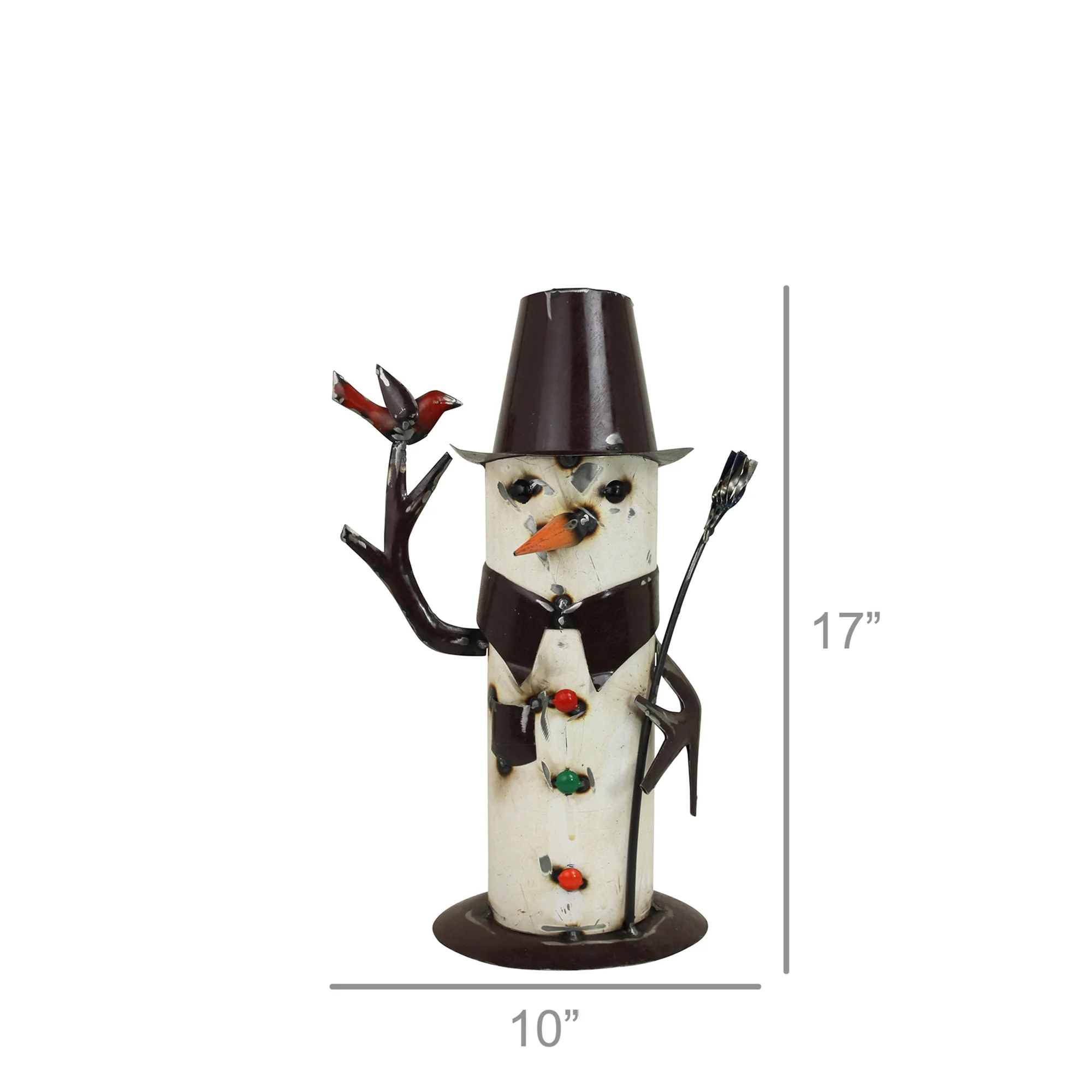 Snowman, Iron - Small Set Of 2 By HomArt - Image 4
