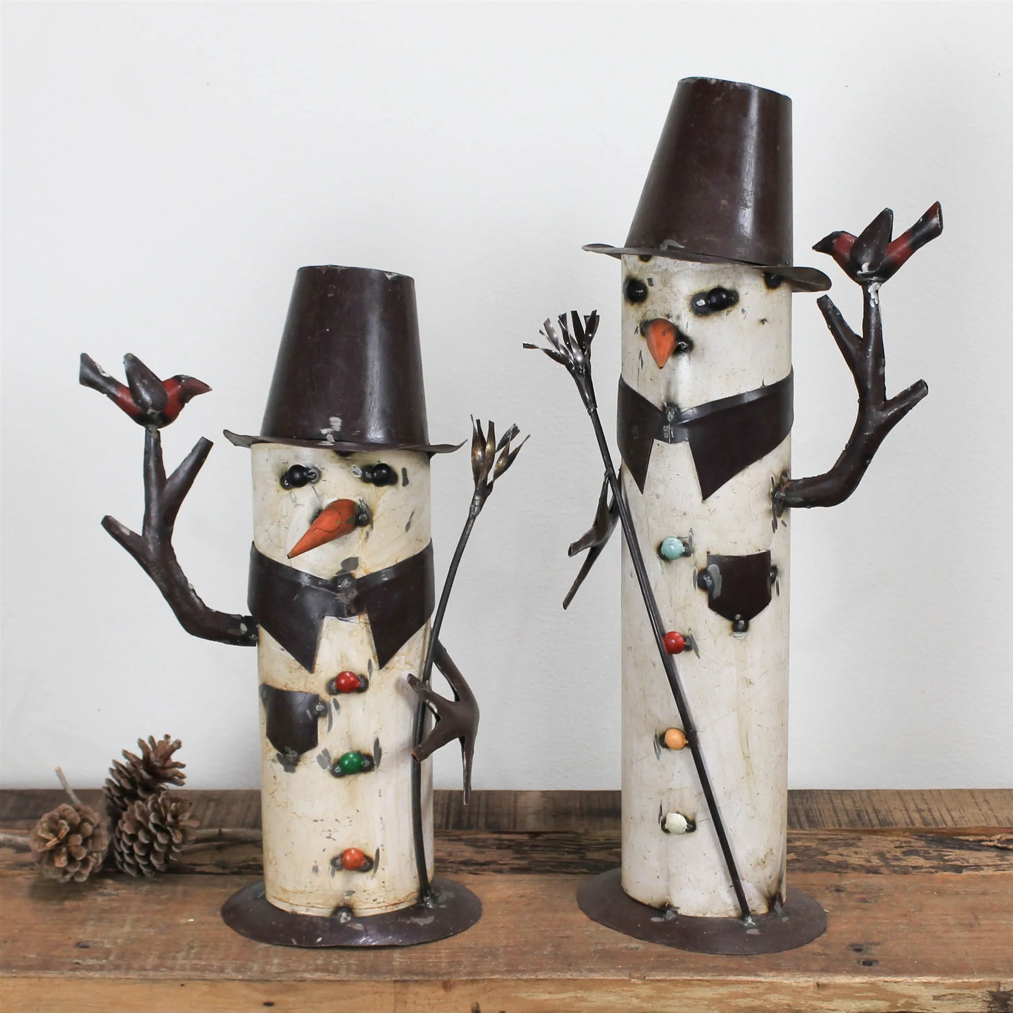 Snowman, Iron - Small Set Of 2 By HomArt - Image 6
