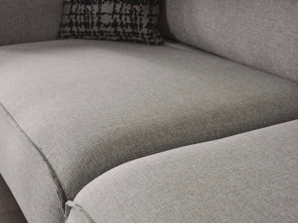 Sofa Bed Linen Sleeper Stainless Steel With Sleeper Function By Homeroots - Image 4