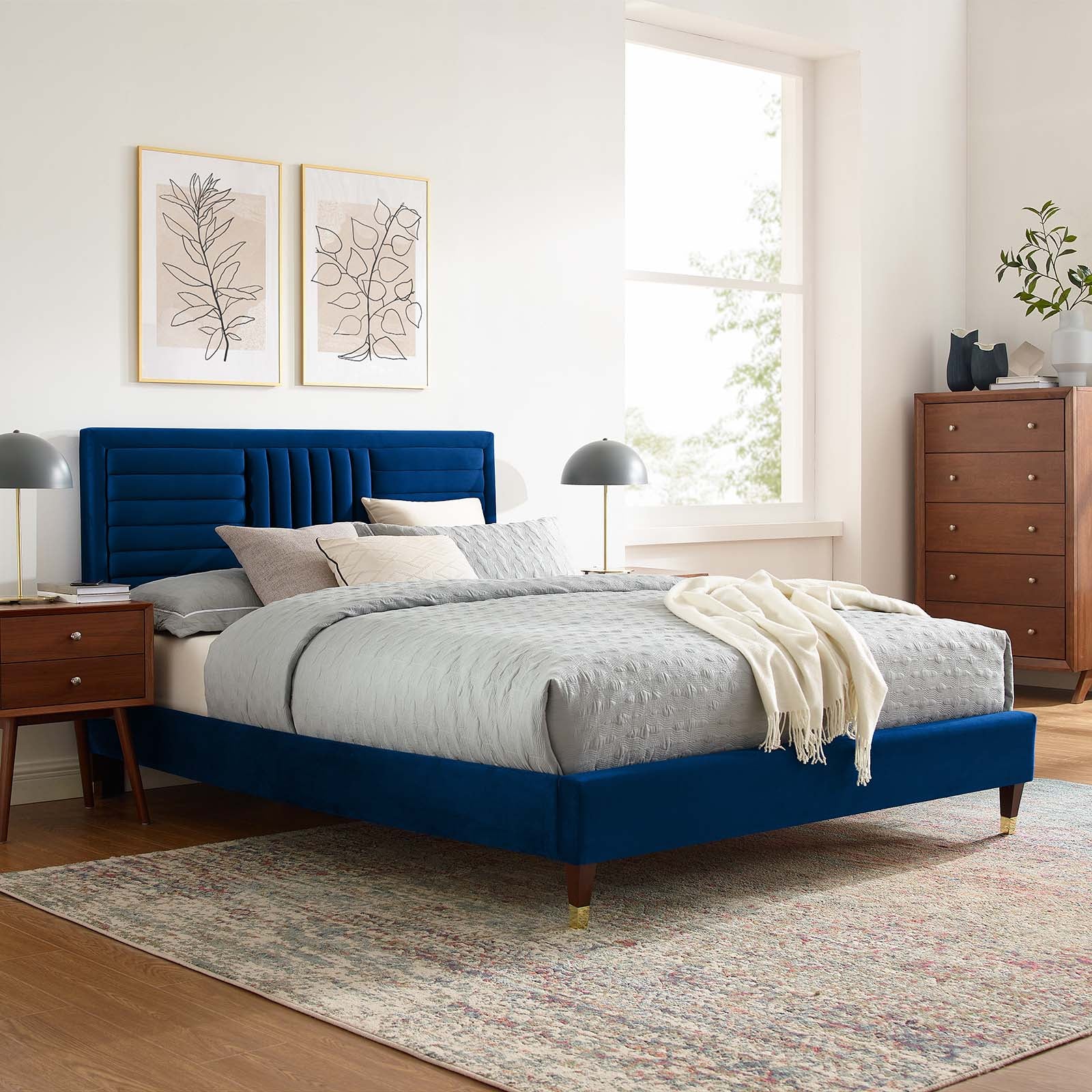 Sofia Channel Tufted Performance Velvet Full Platform Bed By Modway - MOD-6995 - Image 24